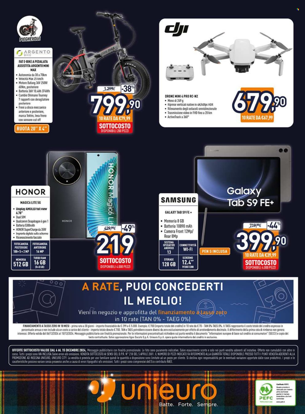 Volantino Unieuro - 6/12/2024 - 15/12/2024. Pagina 22
