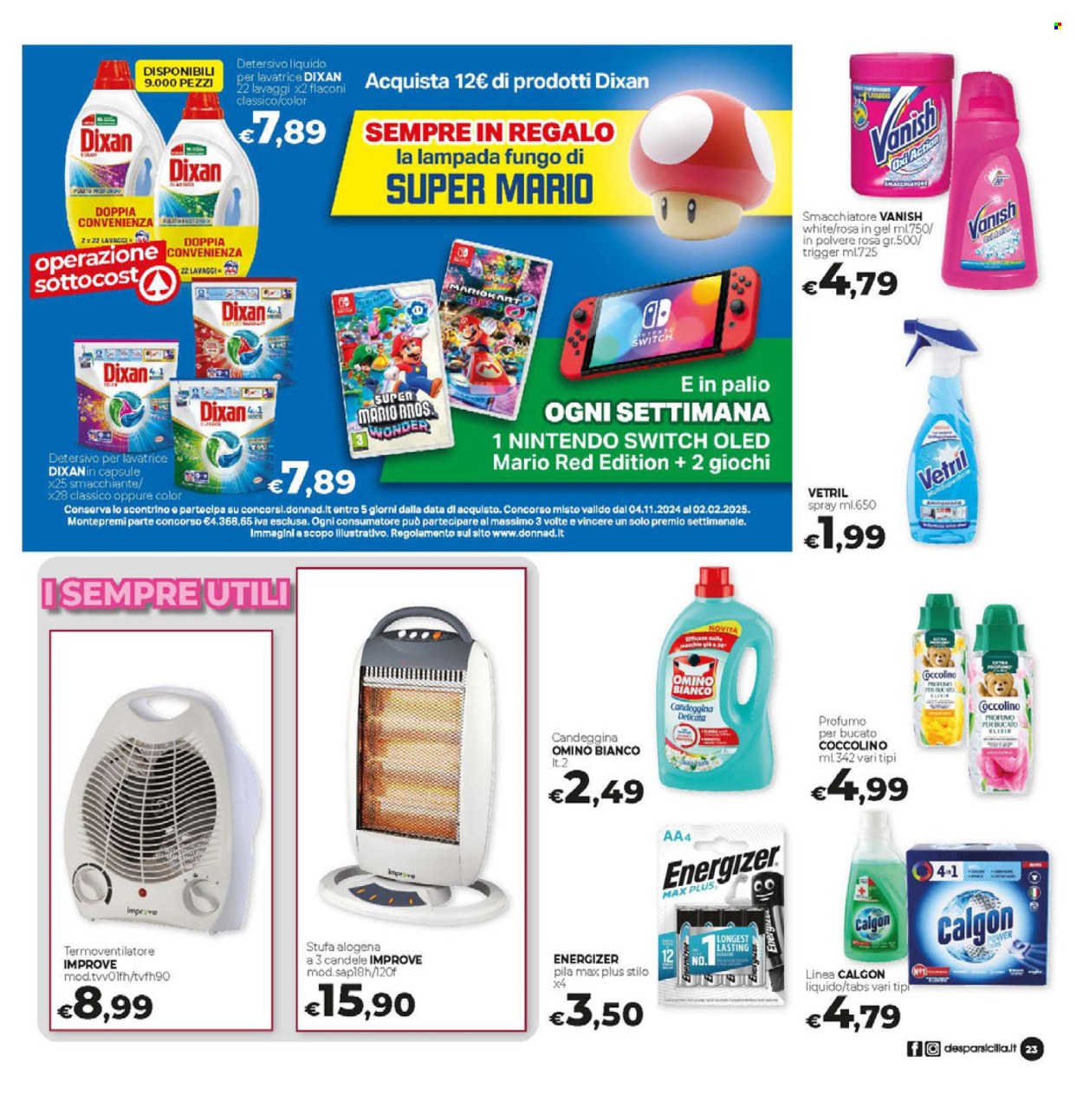 Volantino Despar - 9/12/2024 - 15/12/2024. Pagina 23