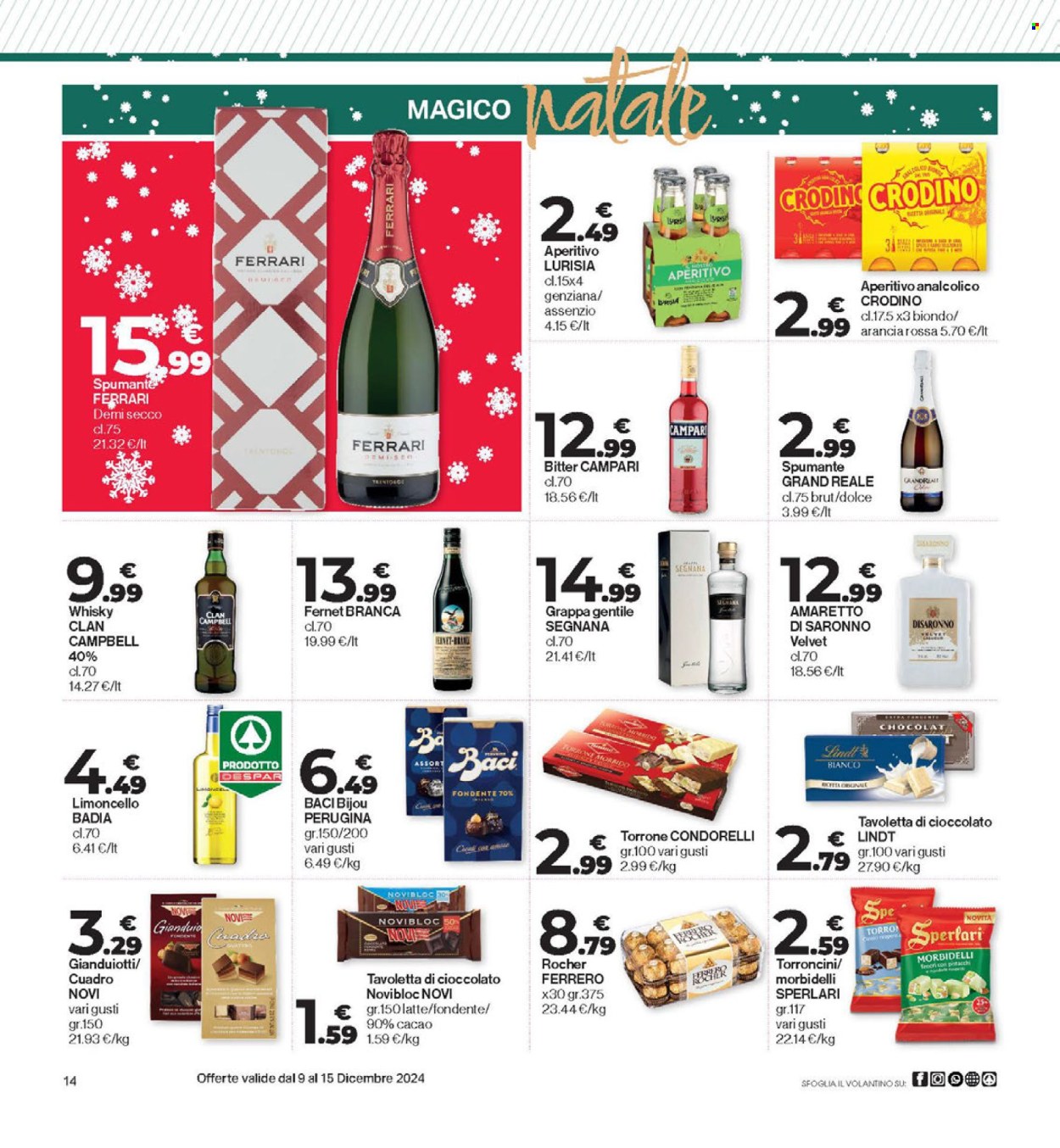 Volantino Interspar - 9/12/2024 - 15/12/2024. Pagina 14