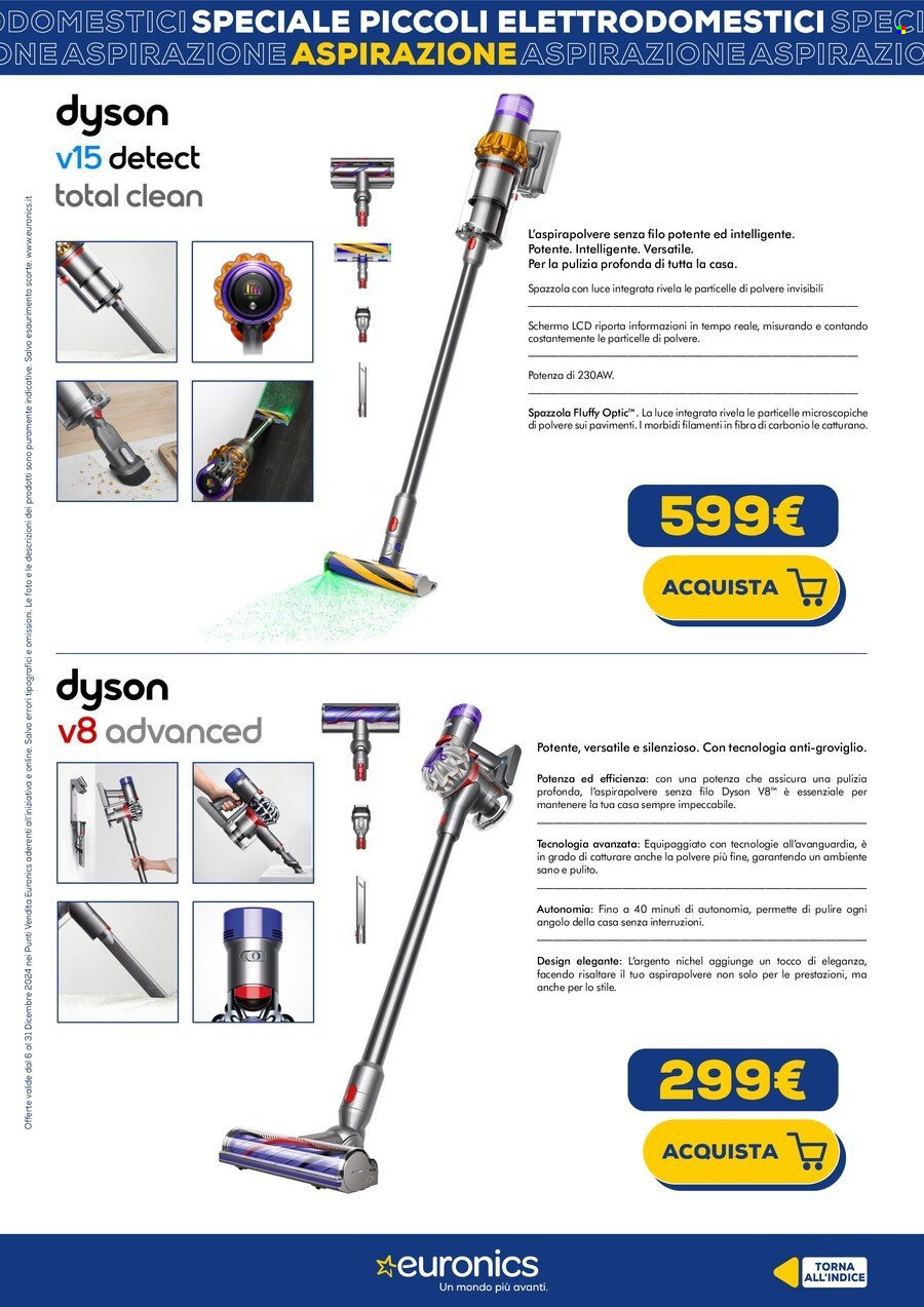 Volantino Euronics - 6/12/2024 - 31/12/2024. Pagina 3