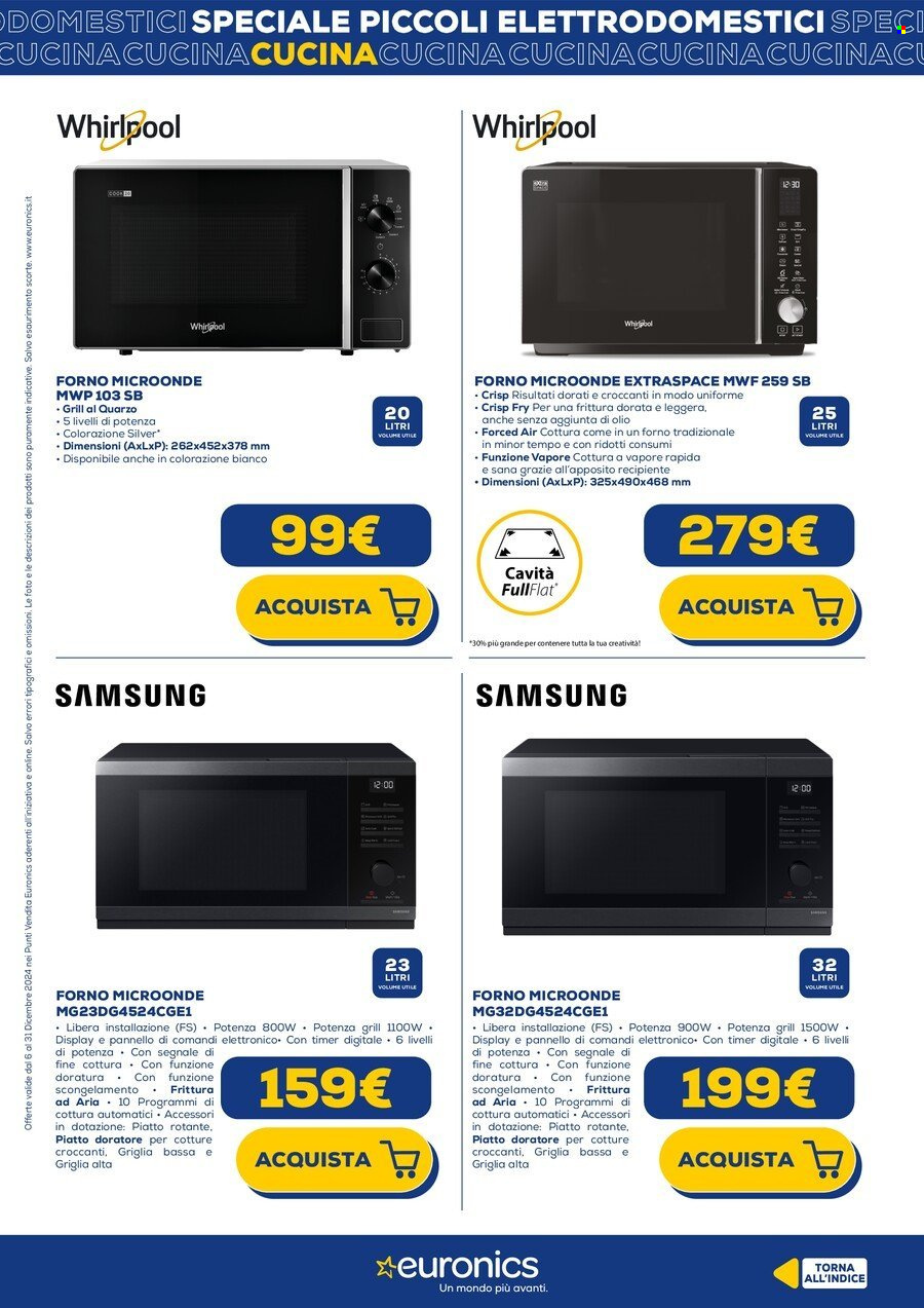 Volantino Euronics - 6/12/2024 - 31/12/2024. Pagina 11