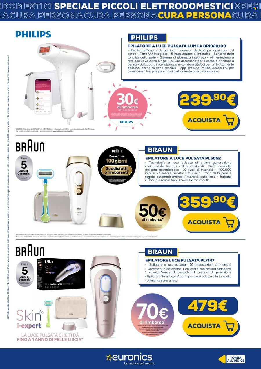 Volantino Euronics - 6/12/2024 - 31/12/2024. Pagina 27