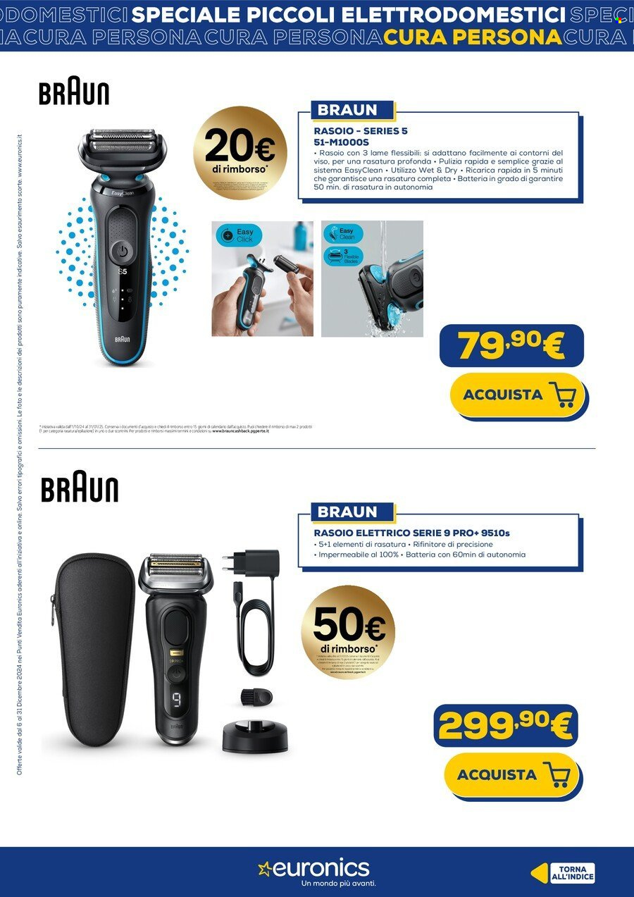 Volantino Euronics - 6/12/2024 - 31/12/2024. Pagina 30