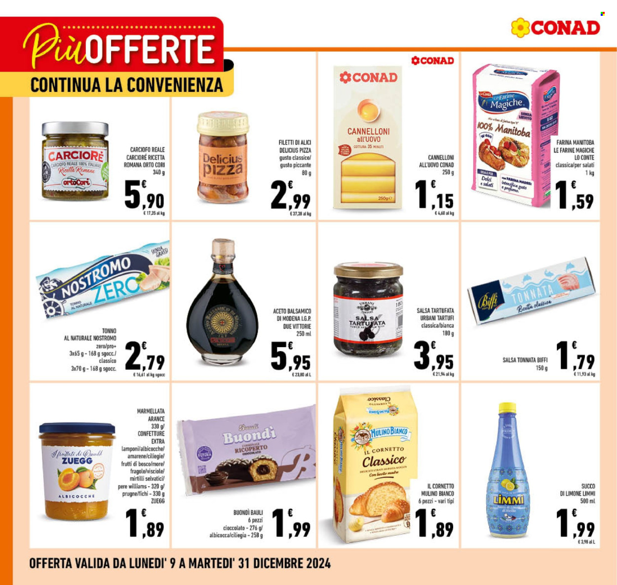 Volantino Conad - 9/12/2024 - 31/12/2024. Pagina 1