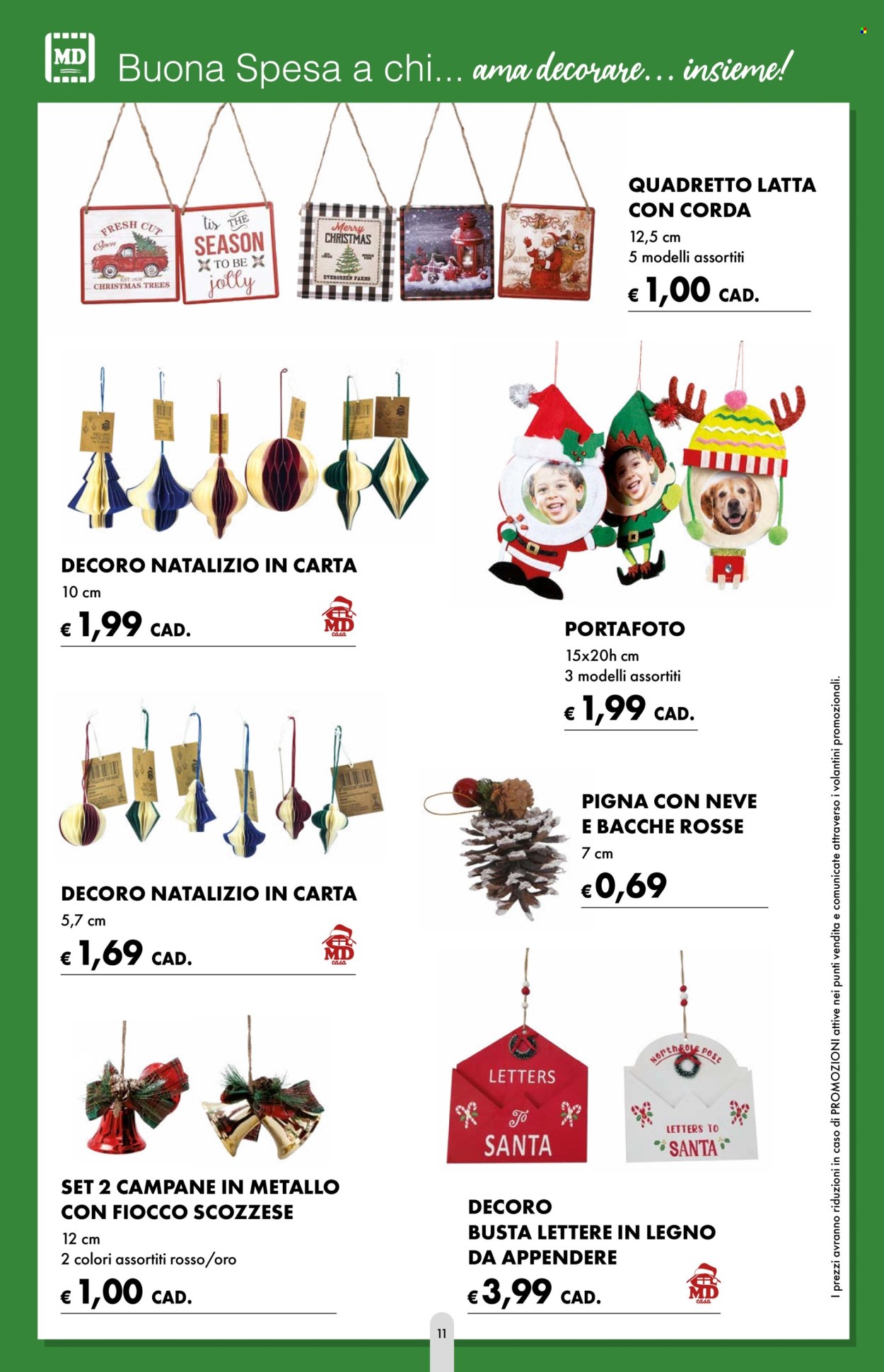 Volantino MD Discount. Pagina 11