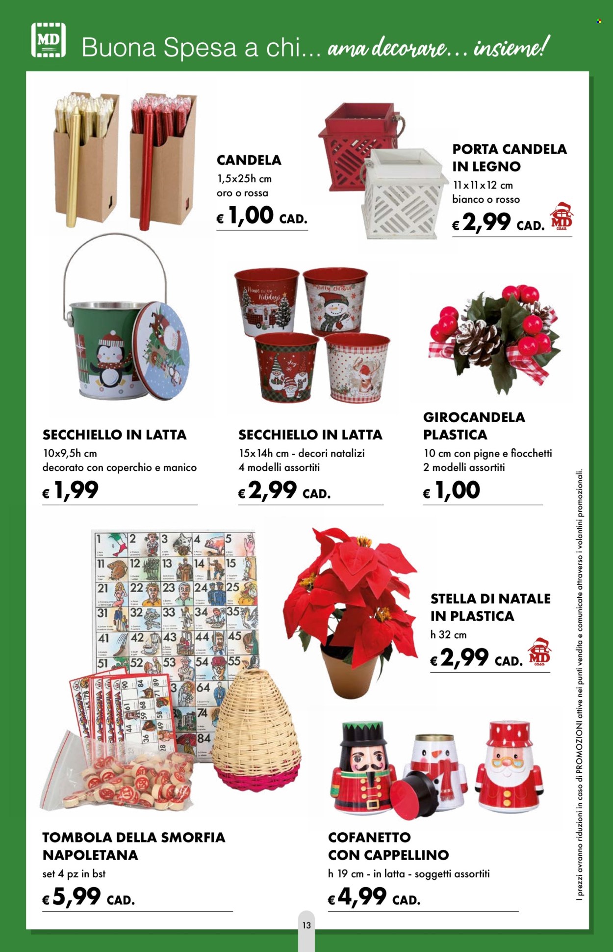 Volantino MD Discount. Pagina 13