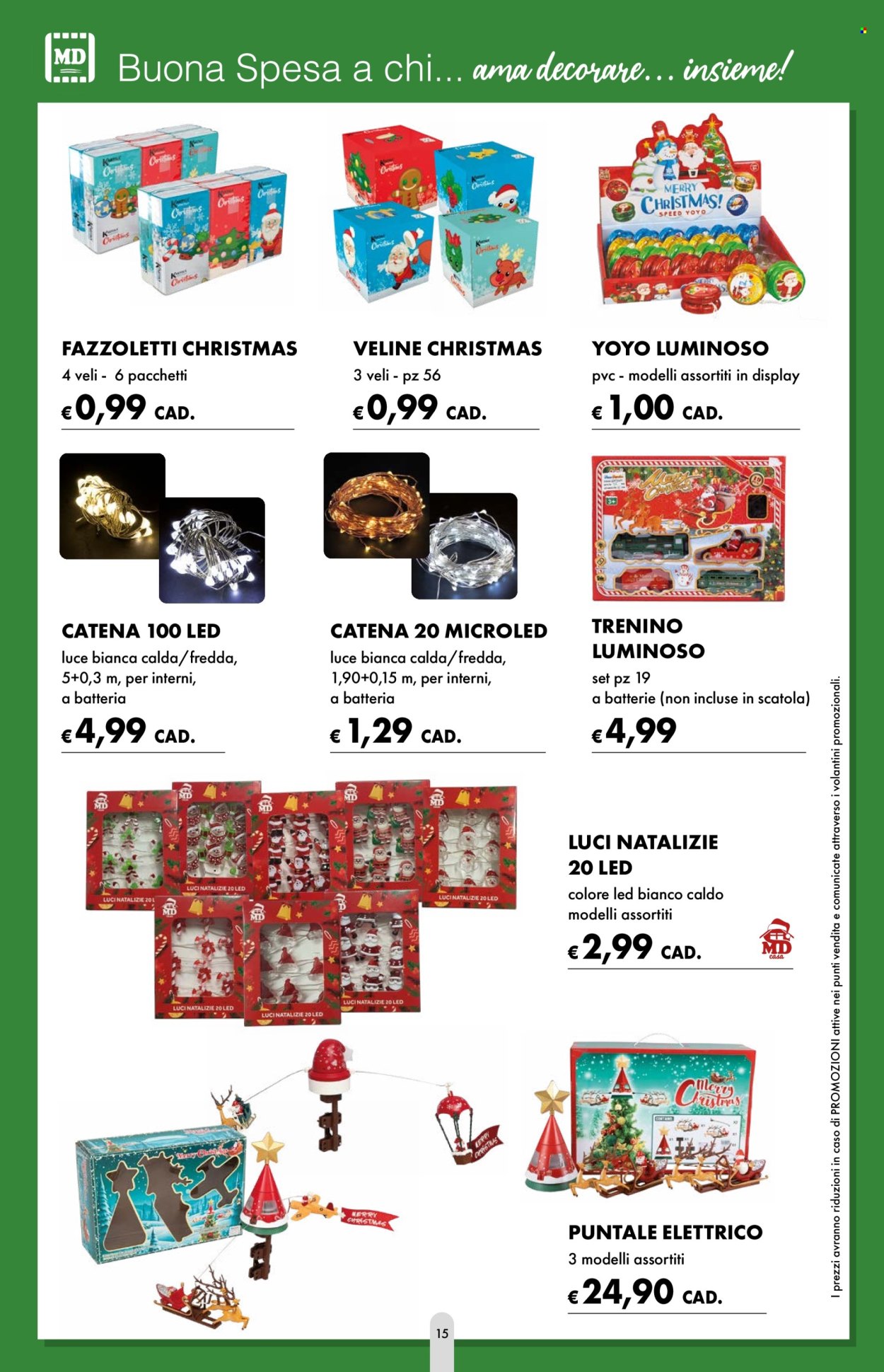 Volantino MD Discount. Pagina 15