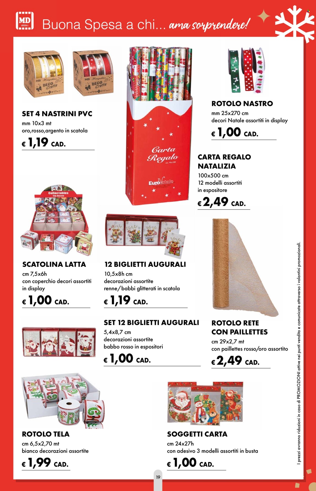 Leták MD Discount. Strana 19