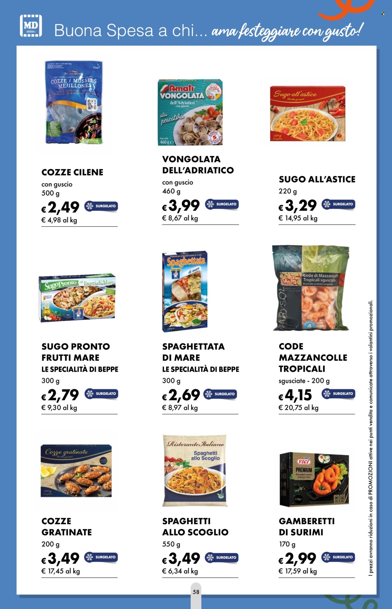 Volantino MD Discount. Pagina 58
