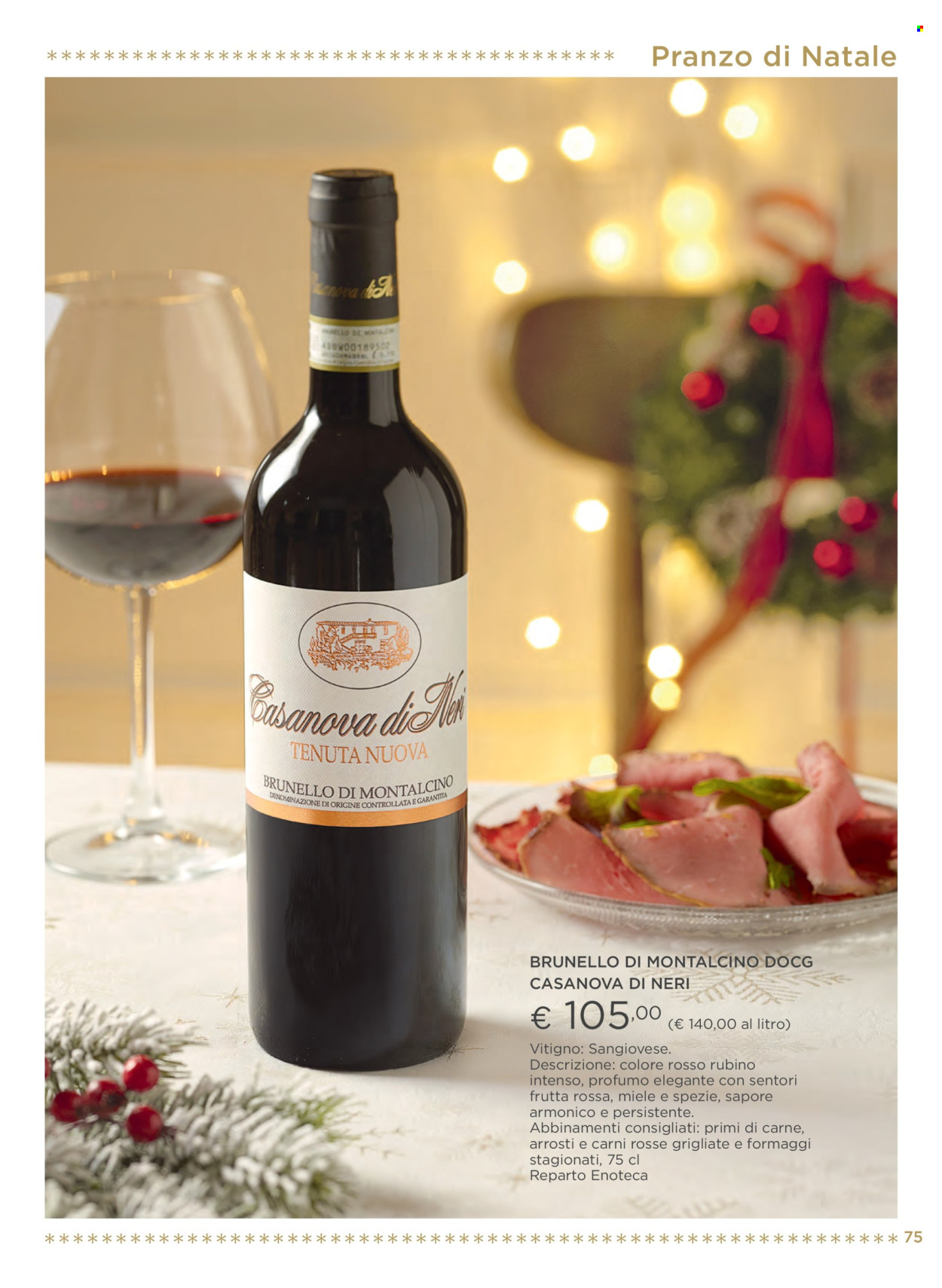Volantino Esselunga - 2/12/2024 - 31/12/2024. Pagina 75