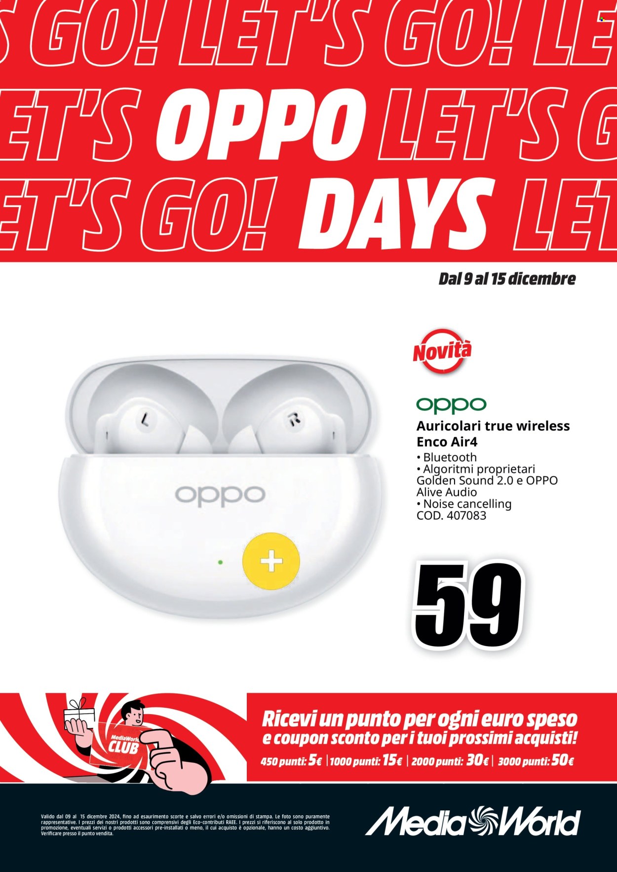 Leták MediaWorld - 9.12.2024 - 15.12.2024. Strana 1