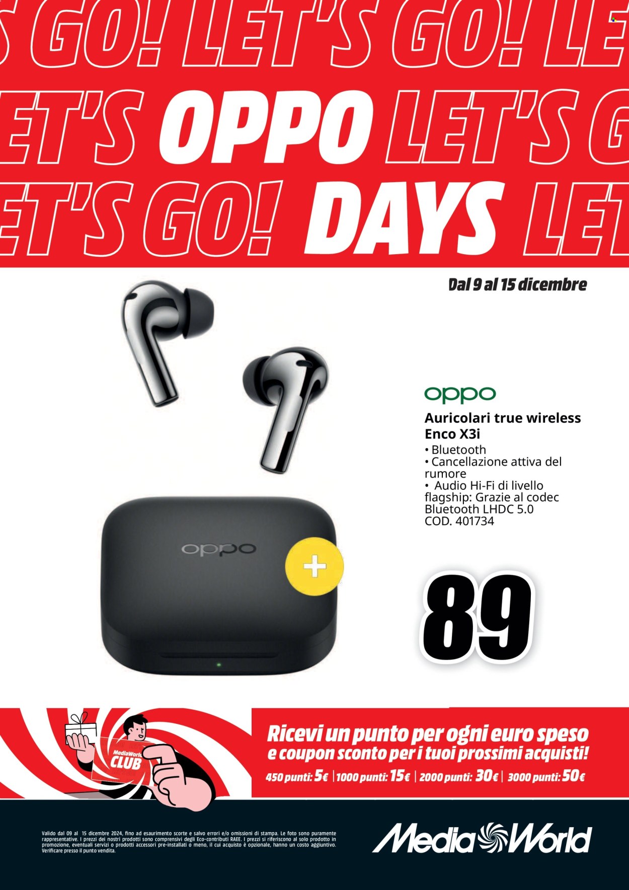 Leták MediaWorld - 9.12.2024 - 15.12.2024. Strana 2