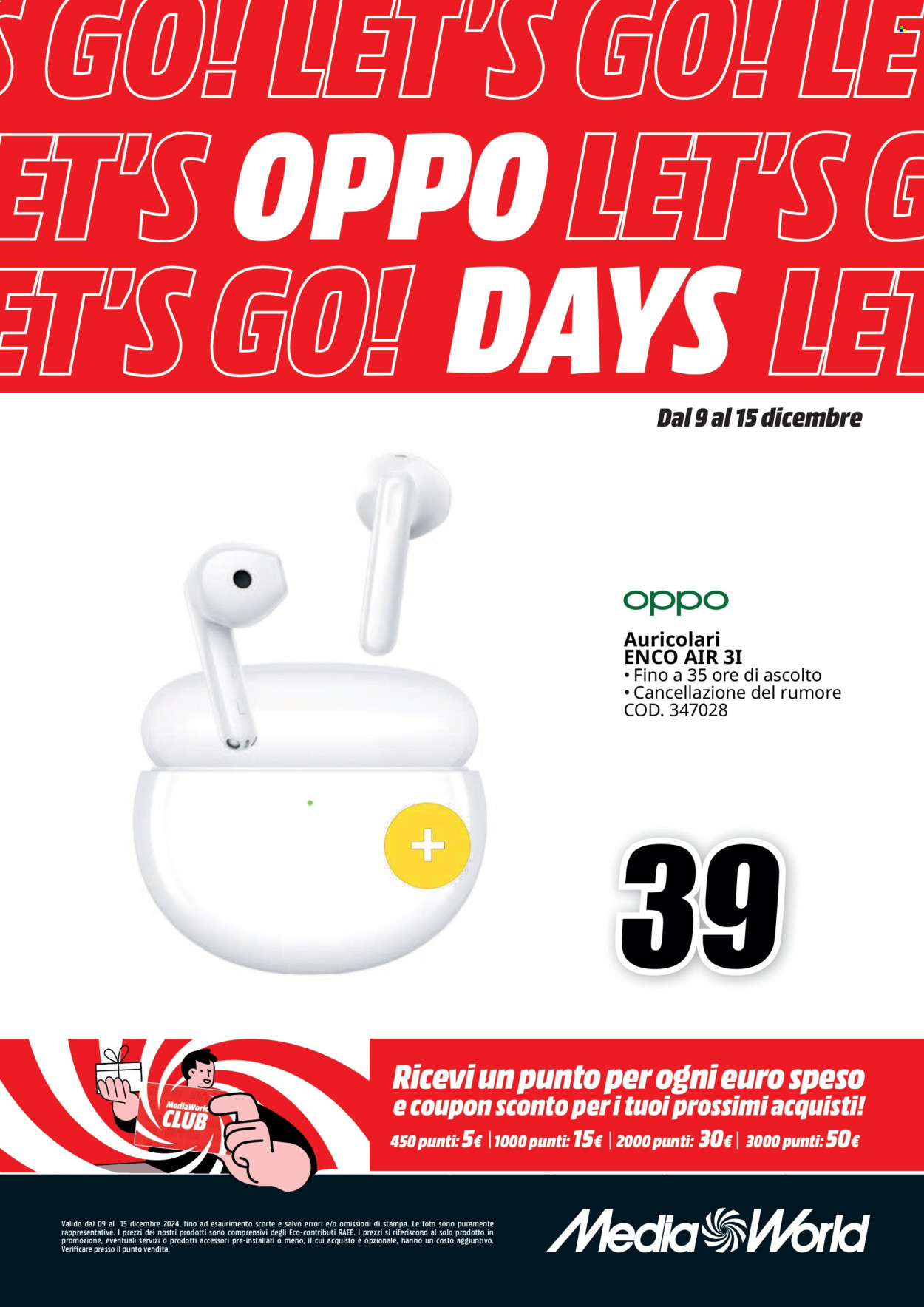 Leták MediaWorld - 9.12.2024 - 15.12.2024. Strana 3