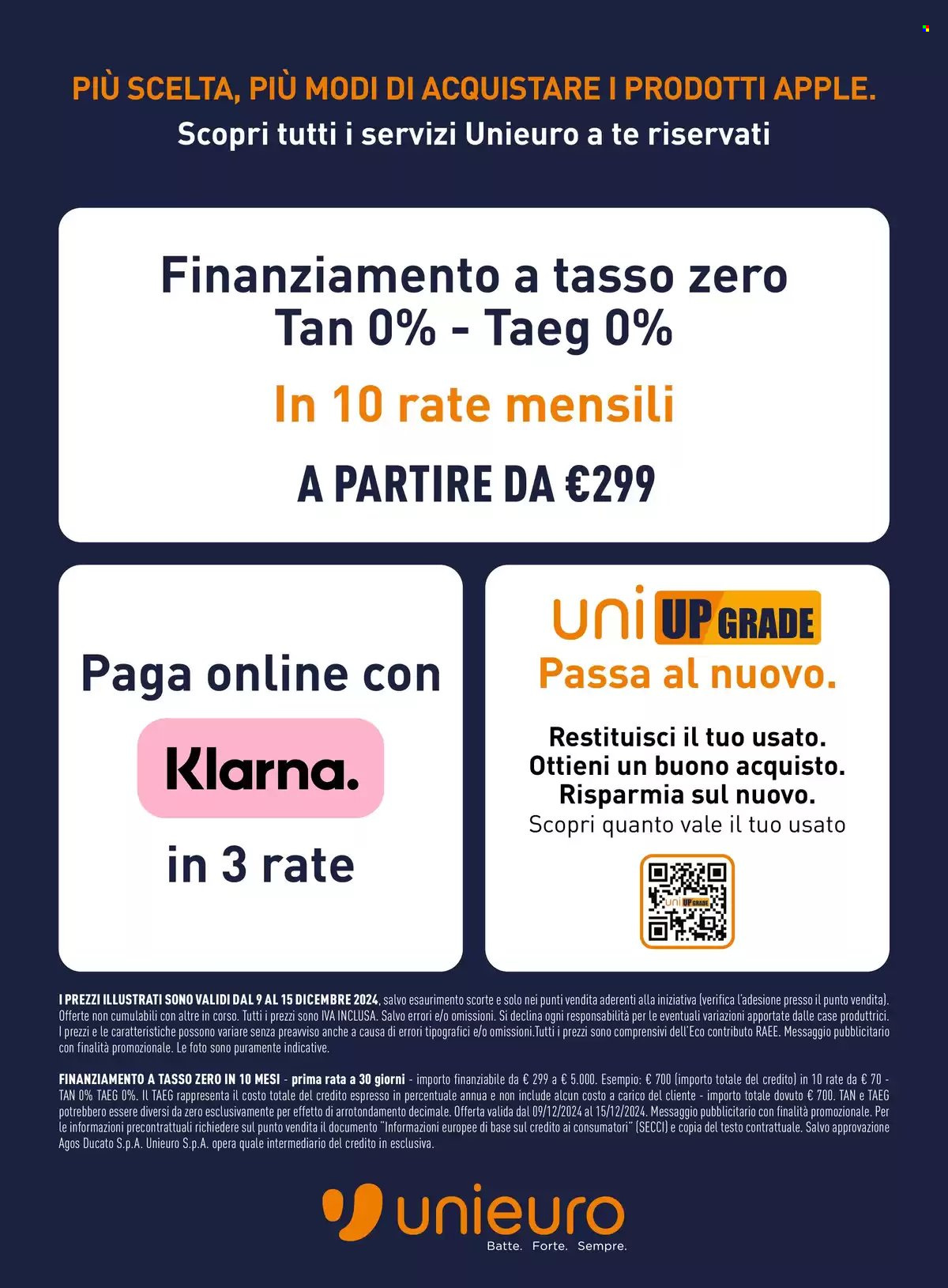 Leták Unieuro - 9.12.2024 - 15.12.2024. Strana 10