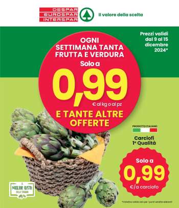Volantino Eurospar - 9/12/2024 - 15/12/2024.