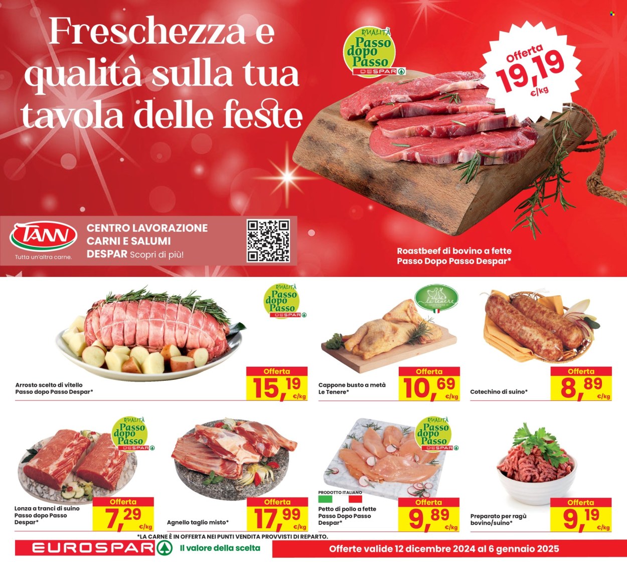 Leták Eurospar - 12.12.2024 - 6.1.2025. Strana 8