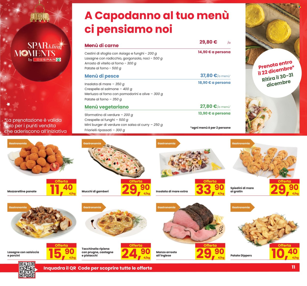Volantino Eurospar - 12/12/2024 - 6/1/2025. Pagina 11