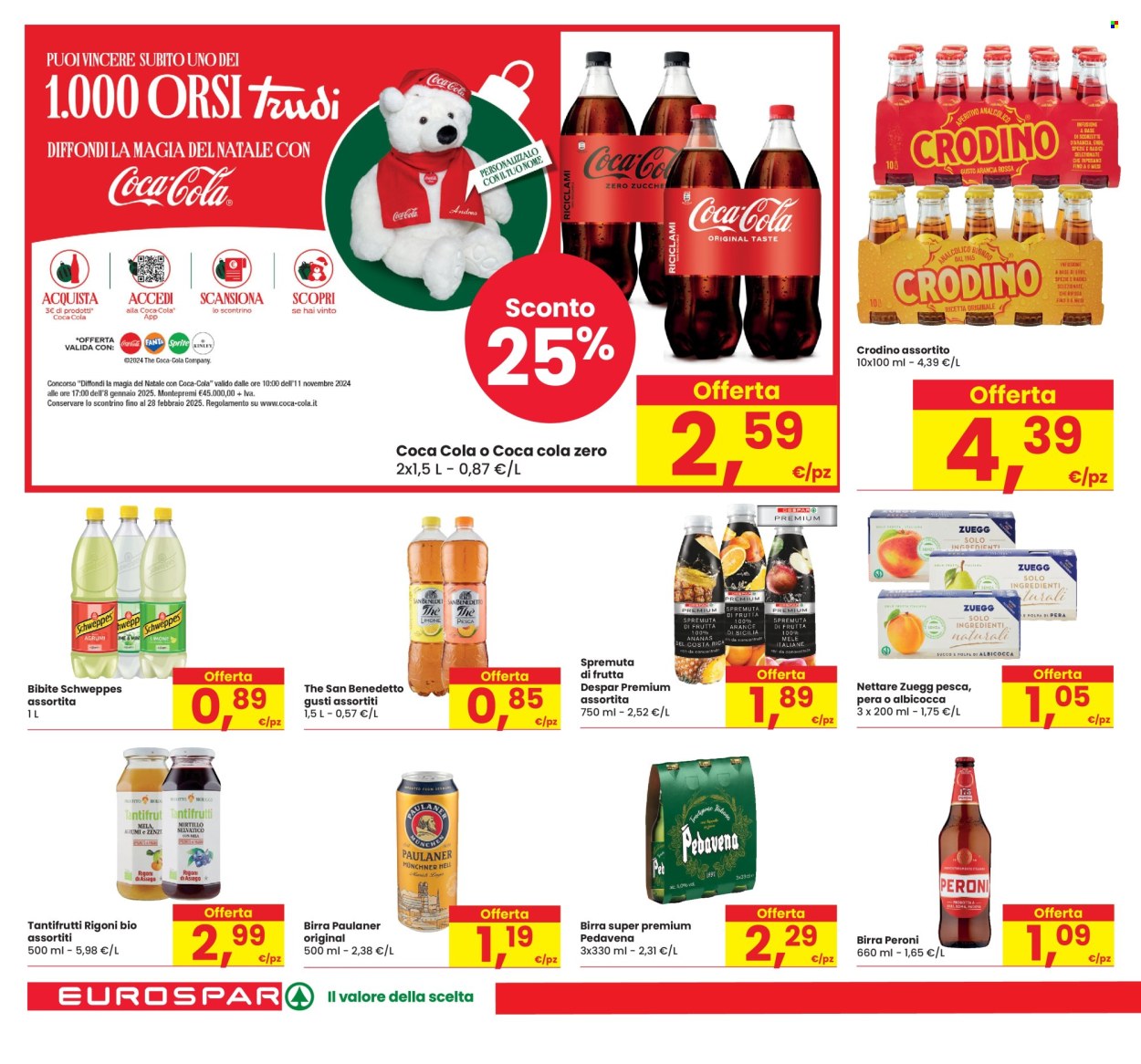 Volantino Eurospar - 12/12/2024 - 6/1/2025. Pagina 22