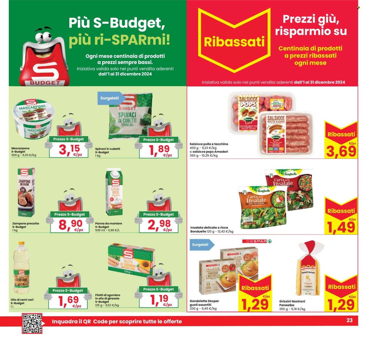 Leták Eurospar - 12.12.2024 - 6.1.2025. Strana 23