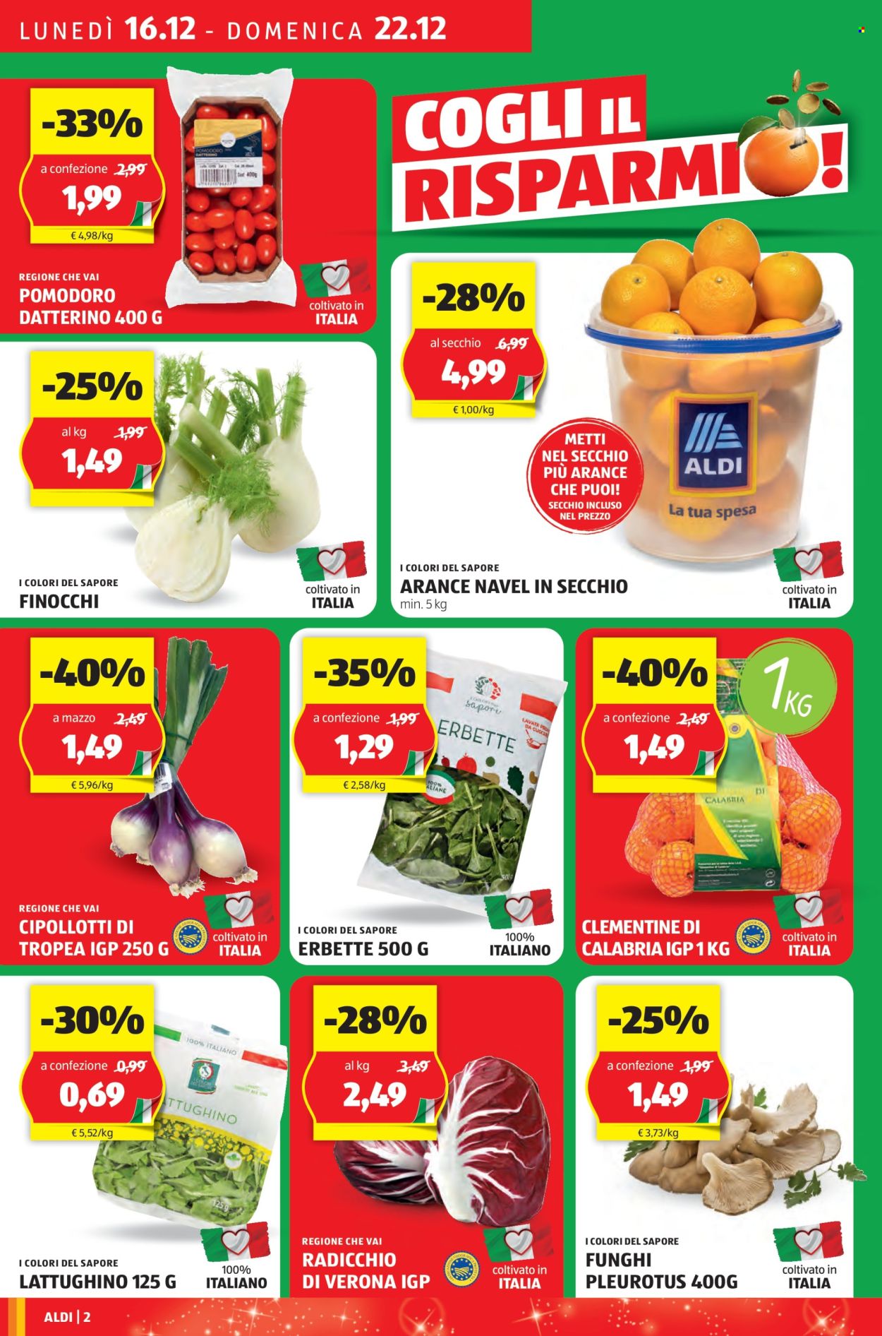 Leták Aldi - 16.12.2024 - 22.12.2024. Strana 2