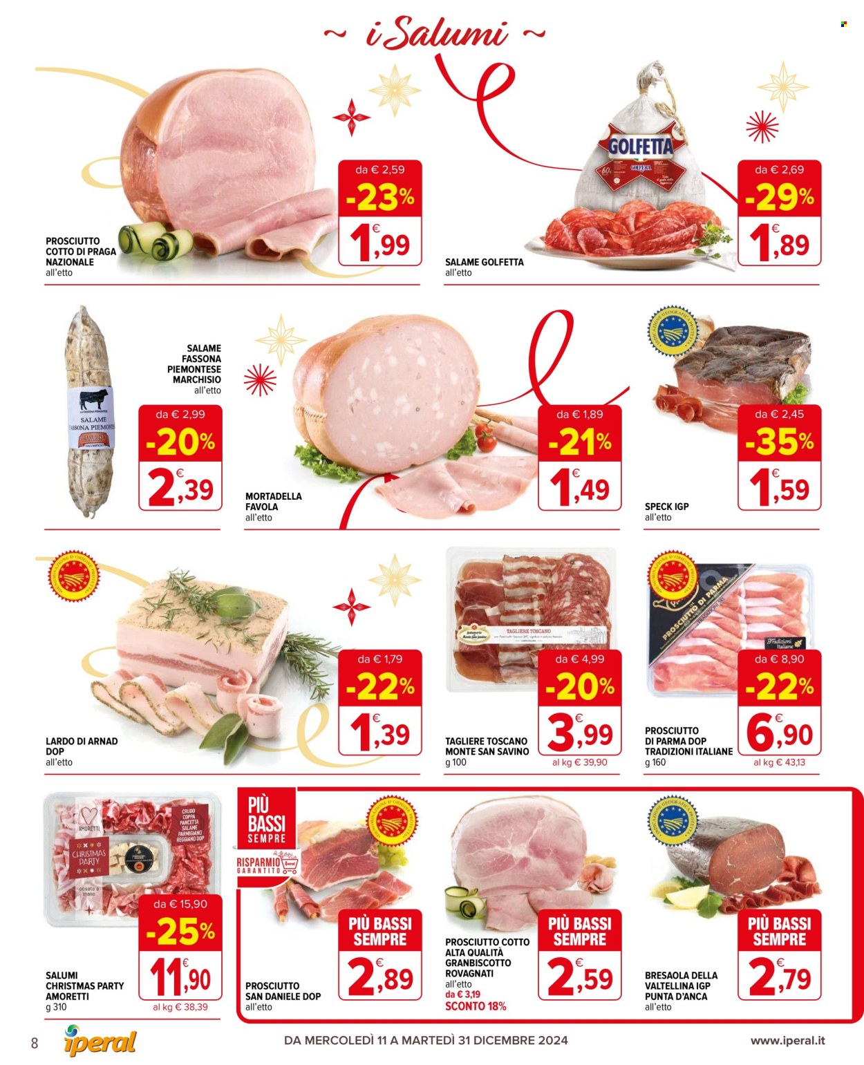 Volantino Iperal - 11/12/2024 - 31/12/2024. Pagina 8