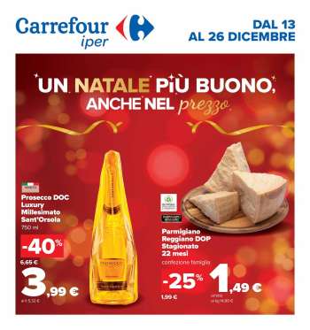 Volantino Carrefour - 13/12/2024 - 26/12/2024.