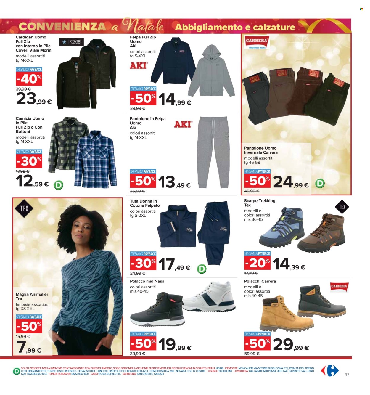Volantino Carrefour - 13/12/2024 - 26/12/2024. Pagina 47