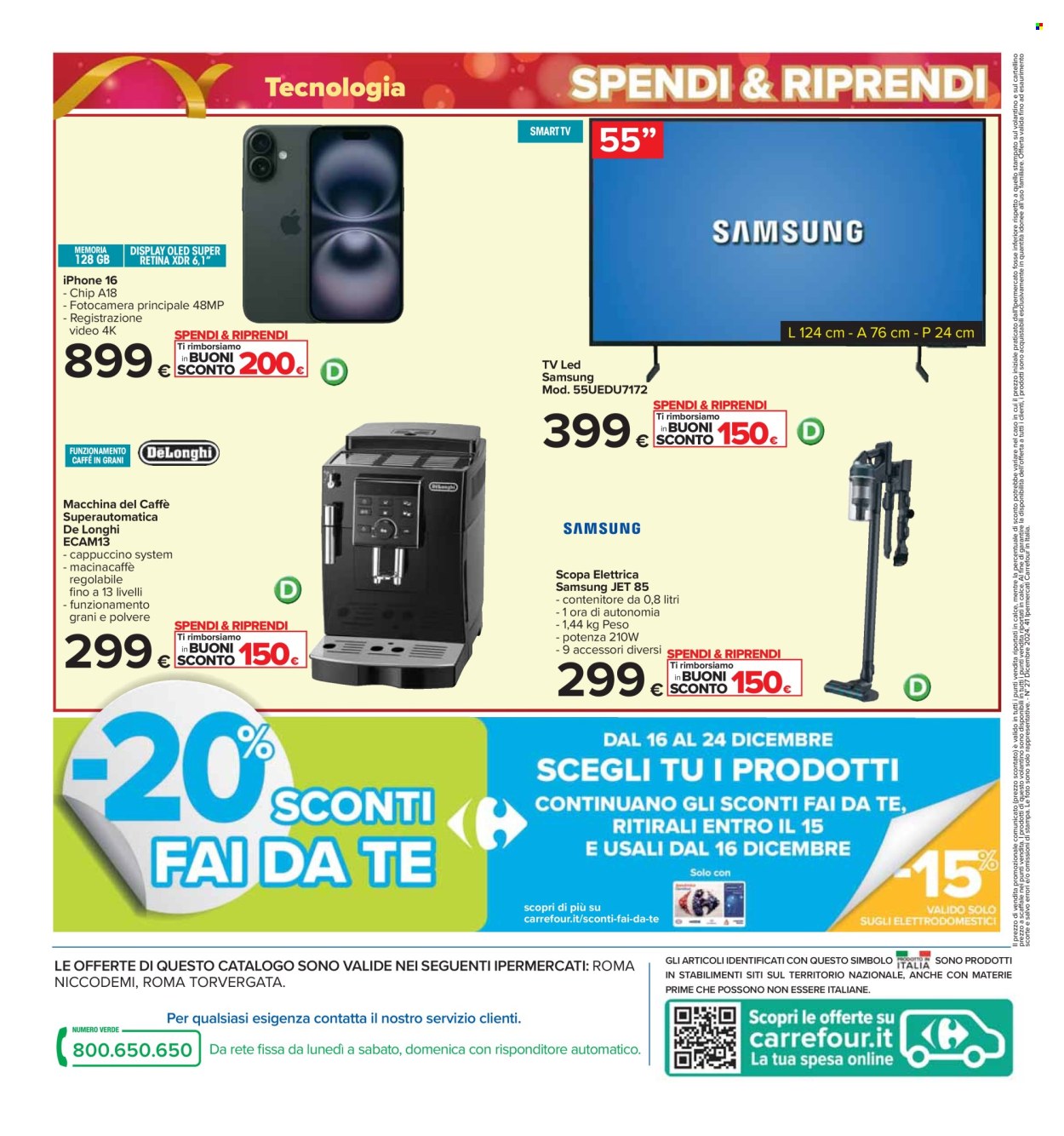 Volantino Carrefour - 13/12/2024 - 26/12/2024. Pagina 58