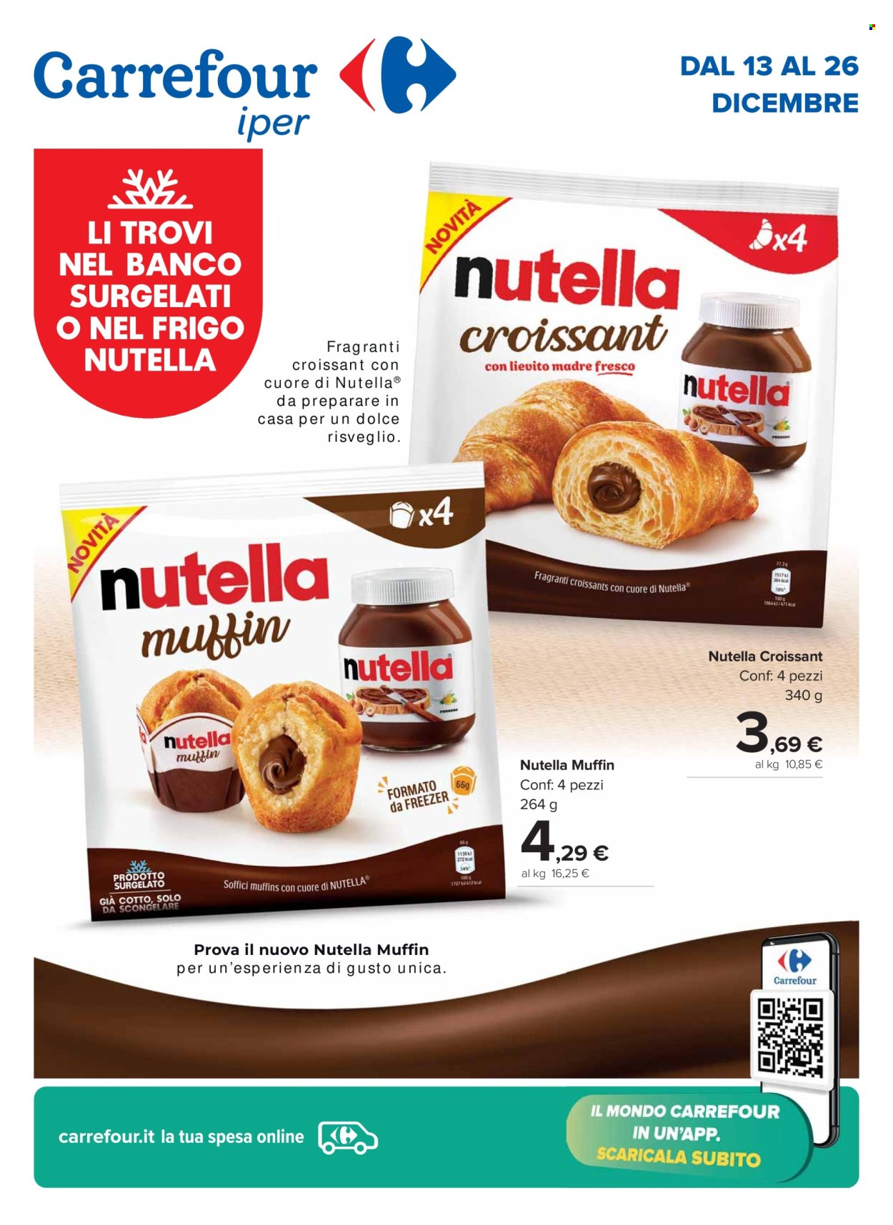 Volantino Carrefour - 13/12/2024 - 26/12/2024. Pagina 1
