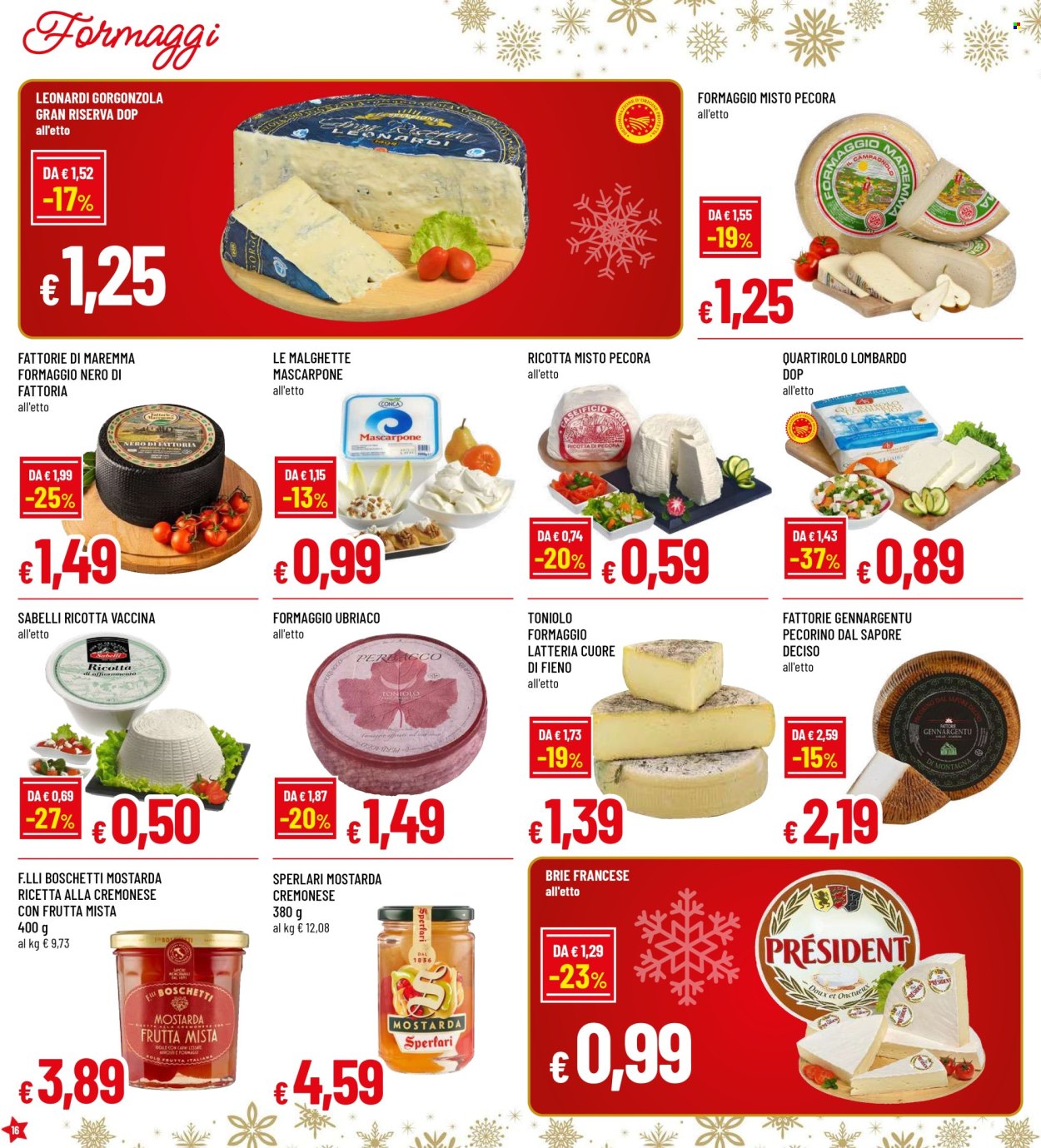 Volantino Famila - 12/12/2024 - 31/12/2024. Pagina 16