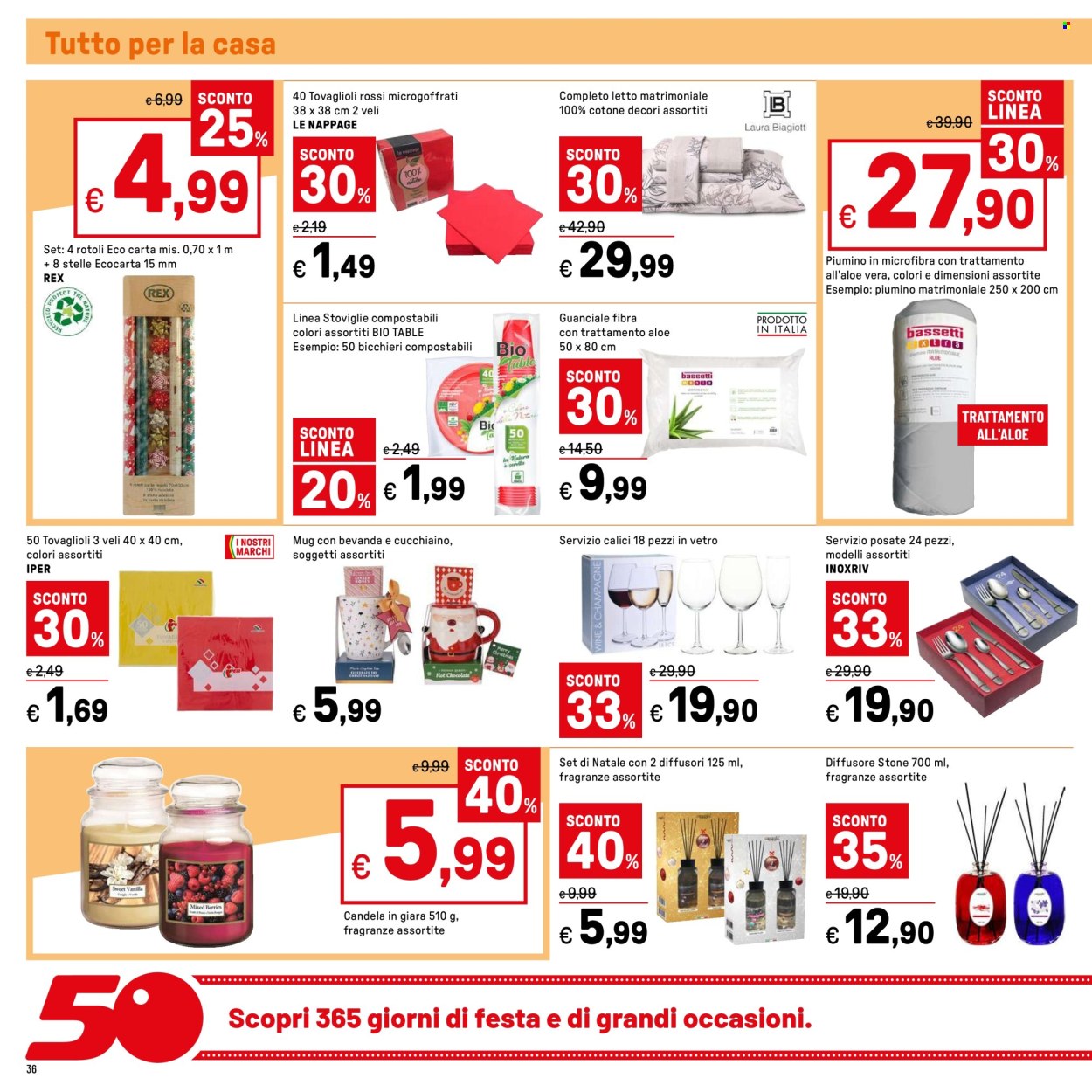 Volantino Iper, La grande i - 13/12/2024 - 26/12/2024. Pagina 36