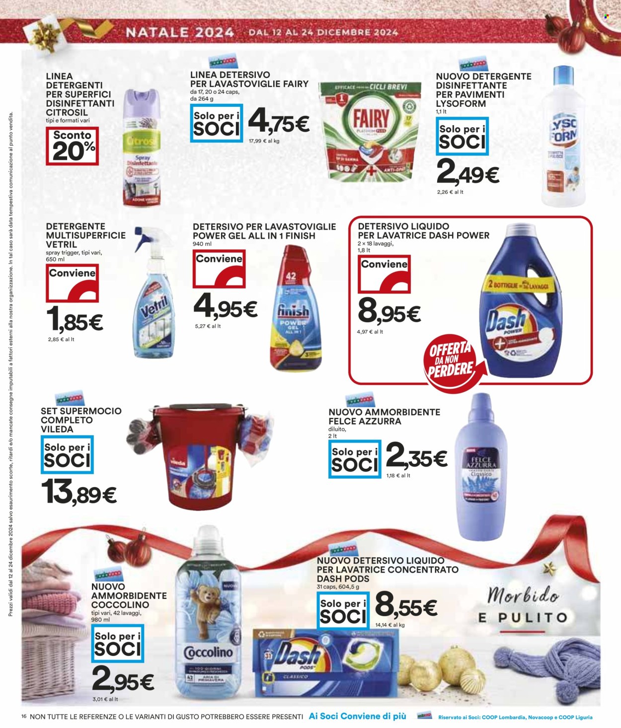 Leták Coop - 12.12.2024 - 24.12.2024. Strana 16