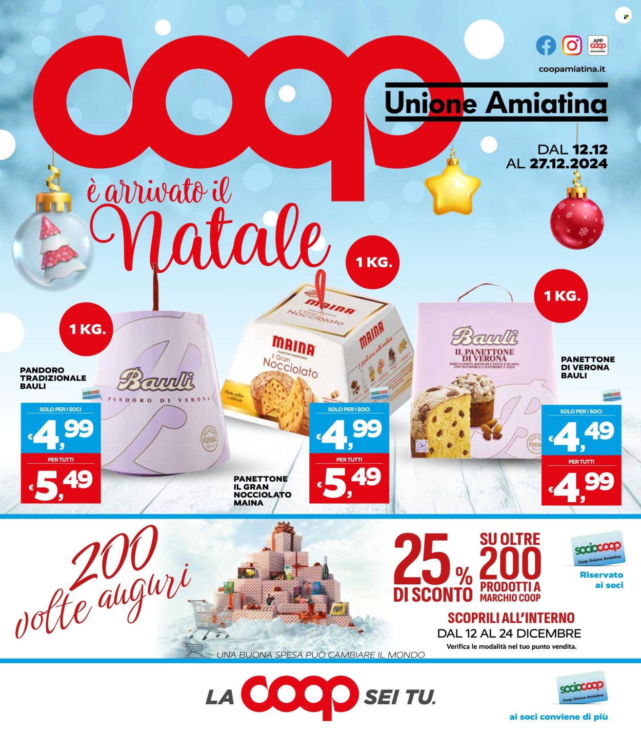 Leták Coop - 12.12.2024 - 27.12.2024. Strana 1