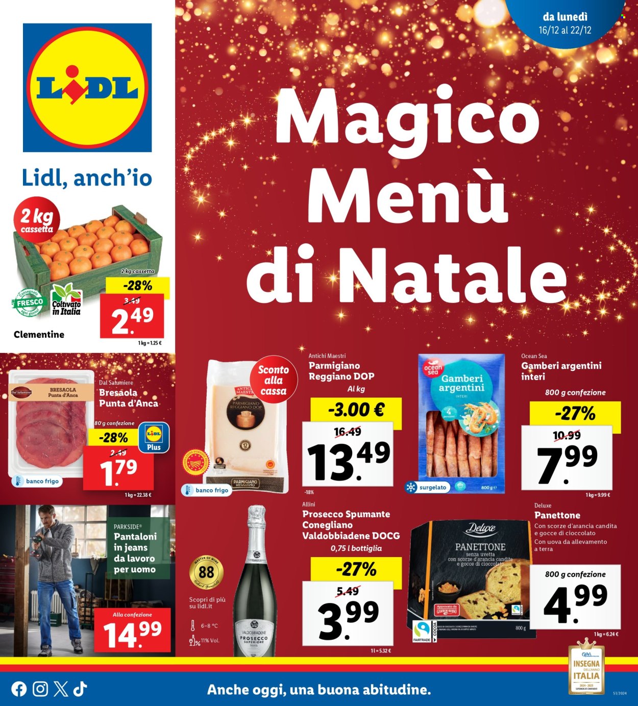 Leták Lidl - 16.12.2024 - 22.12.2024. Strana 1