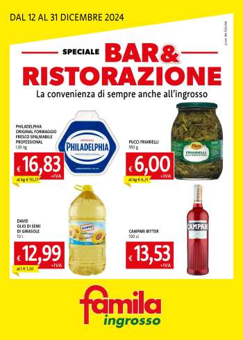 Volantino Famila - 12/12/2024 - 31/12/2024.