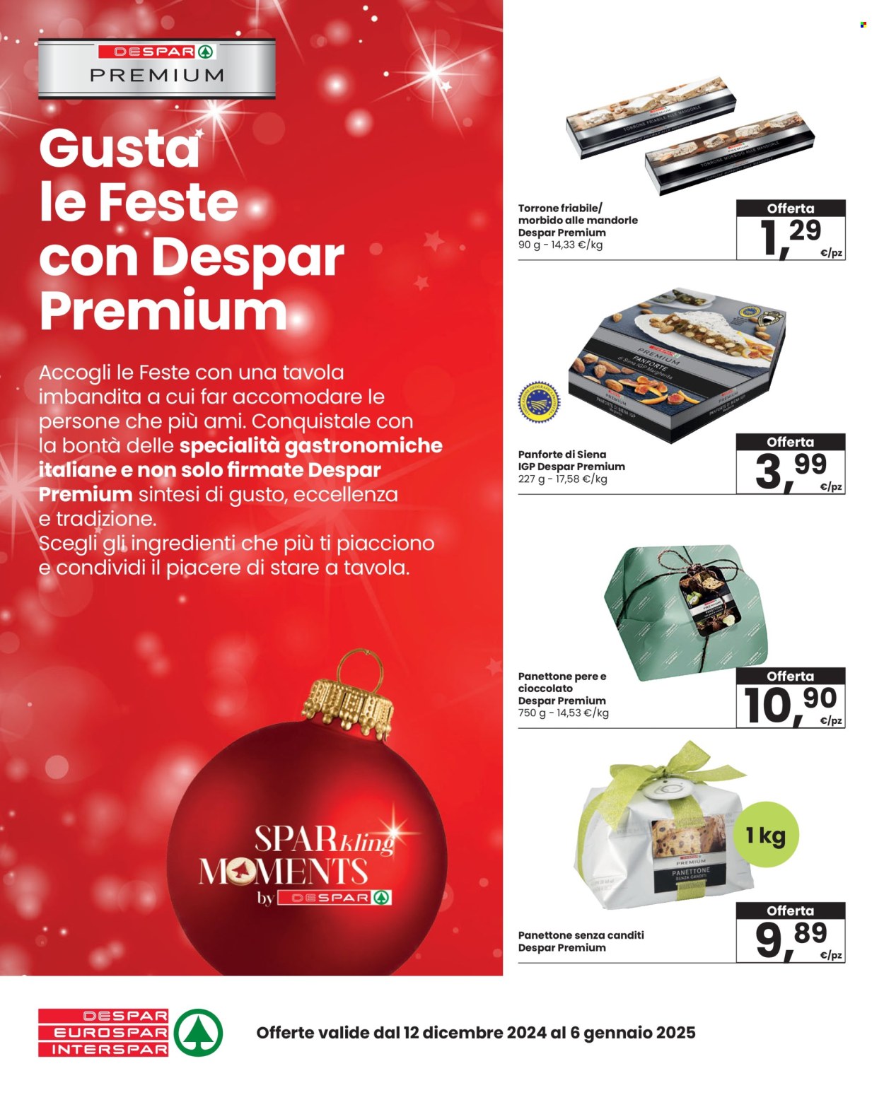 Volantino Eurospar - 12/12/2024 - 6/1/2025. Pagina 2