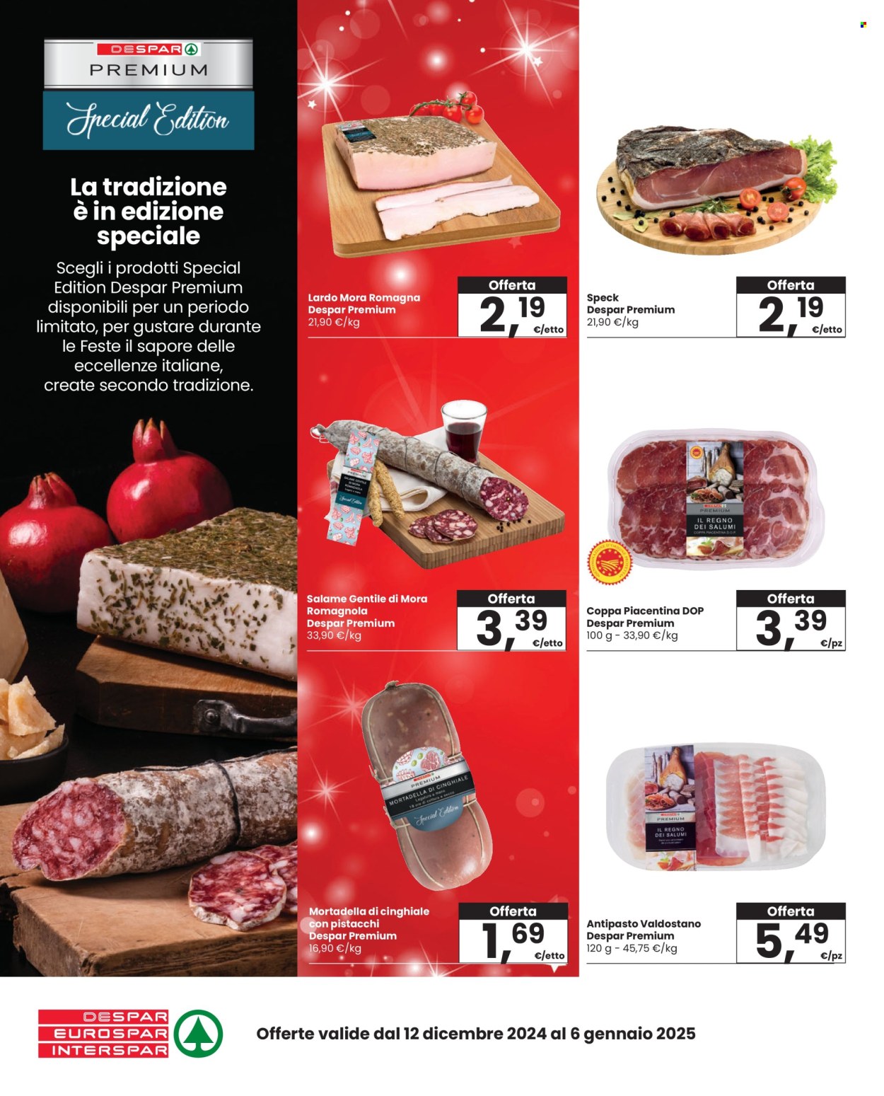 Volantino Eurospar - 12/12/2024 - 6/1/2025. Pagina 6