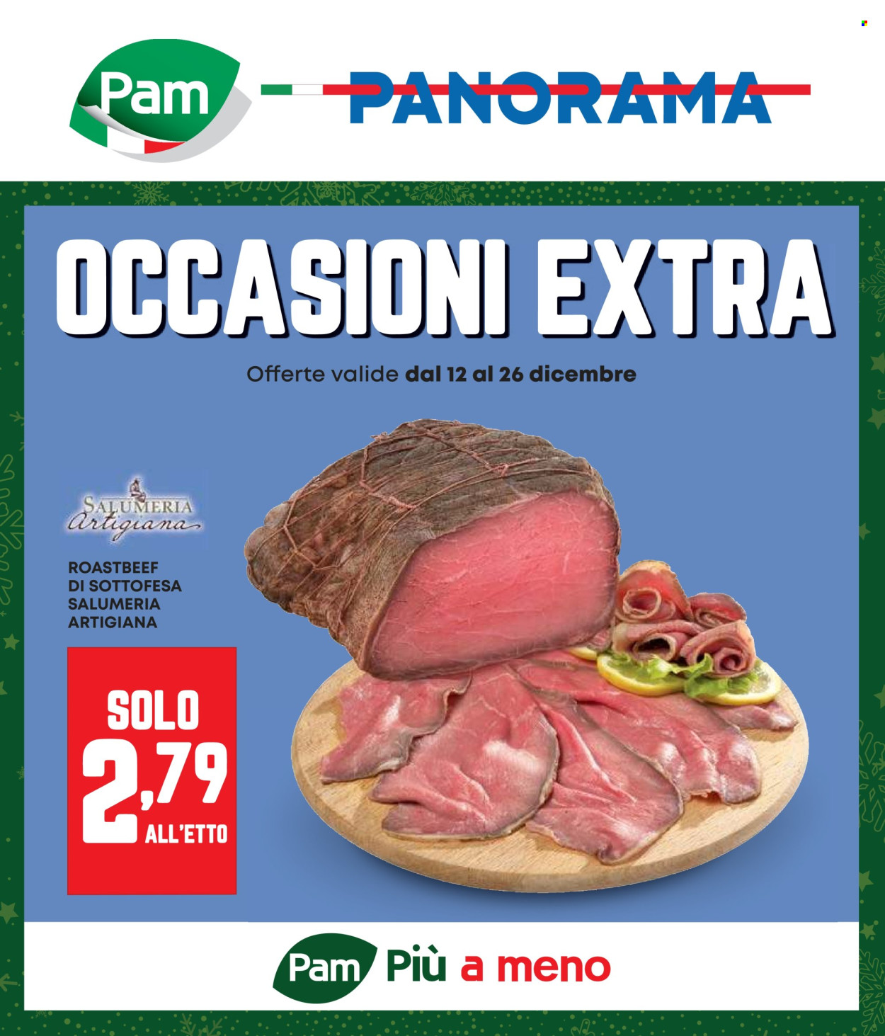 Volantino Pam Panorama - 12/12/2024 - 26/12/2024. Pagina 1