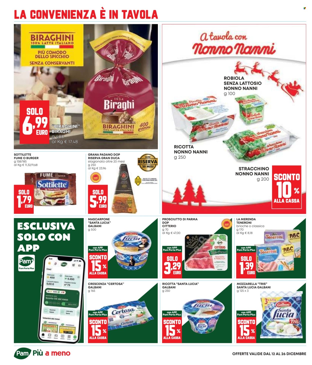 Volantino Pam Panorama - 12/12/2024 - 26/12/2024. Pagina 12