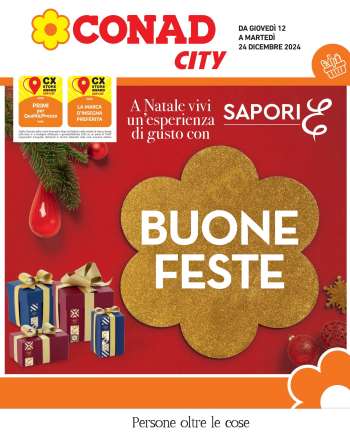 Volantino Conad City - 12/12/2024 - 24/12/2024.