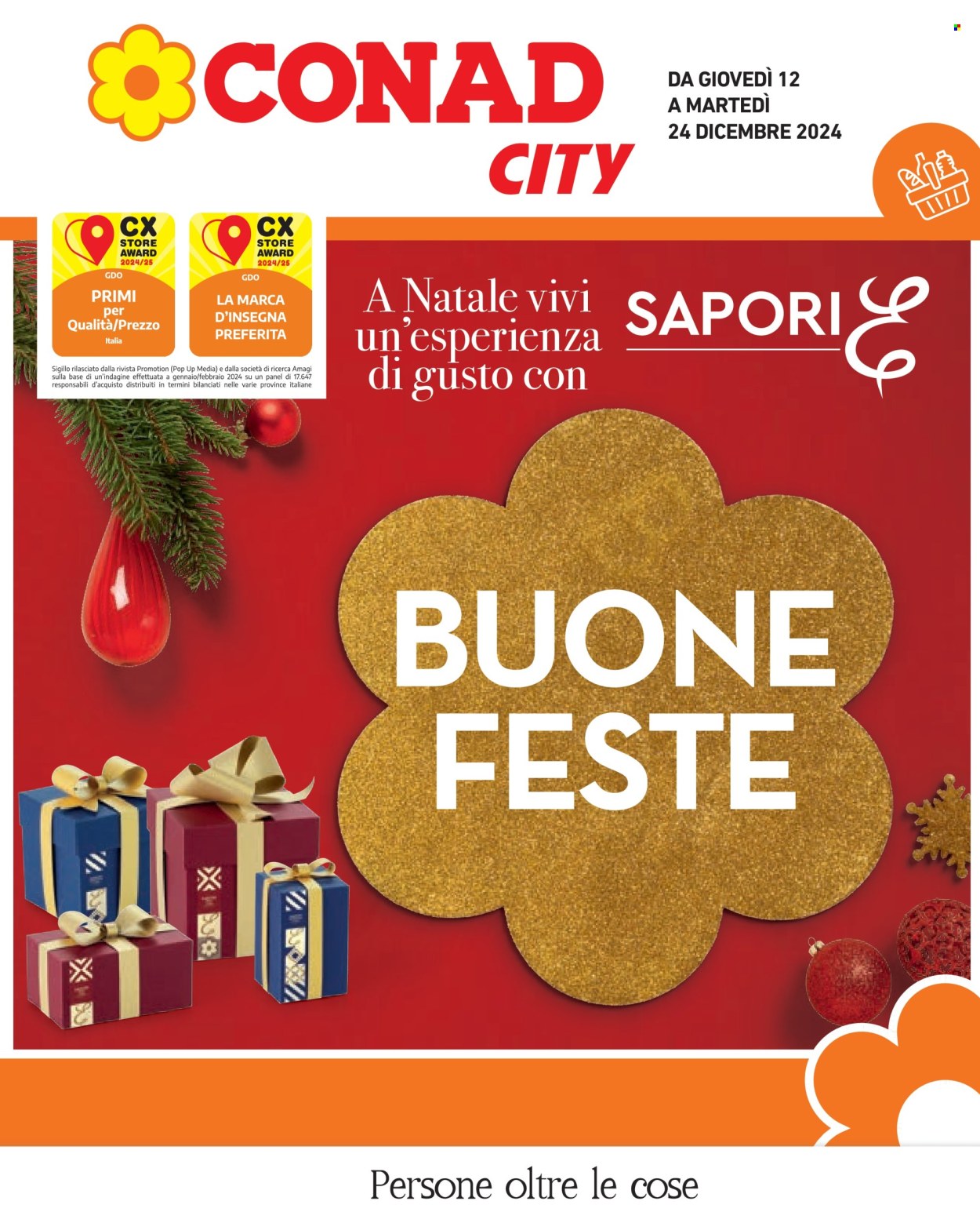 Leták Conad City - 12.12.2024 - 24.12.2024. Strana 1