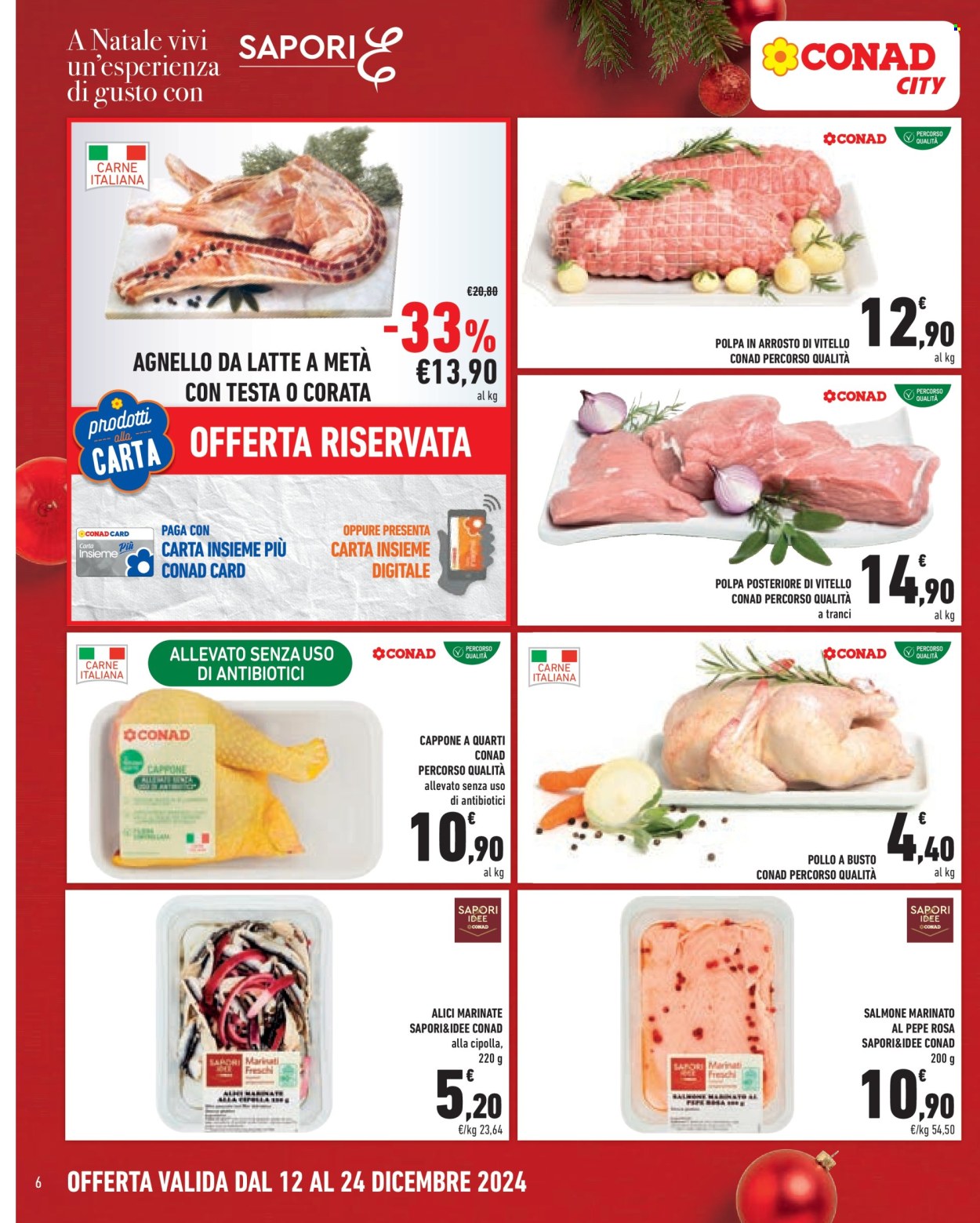 Volantino Conad City - 12/12/2024 - 24/12/2024. Pagina 6