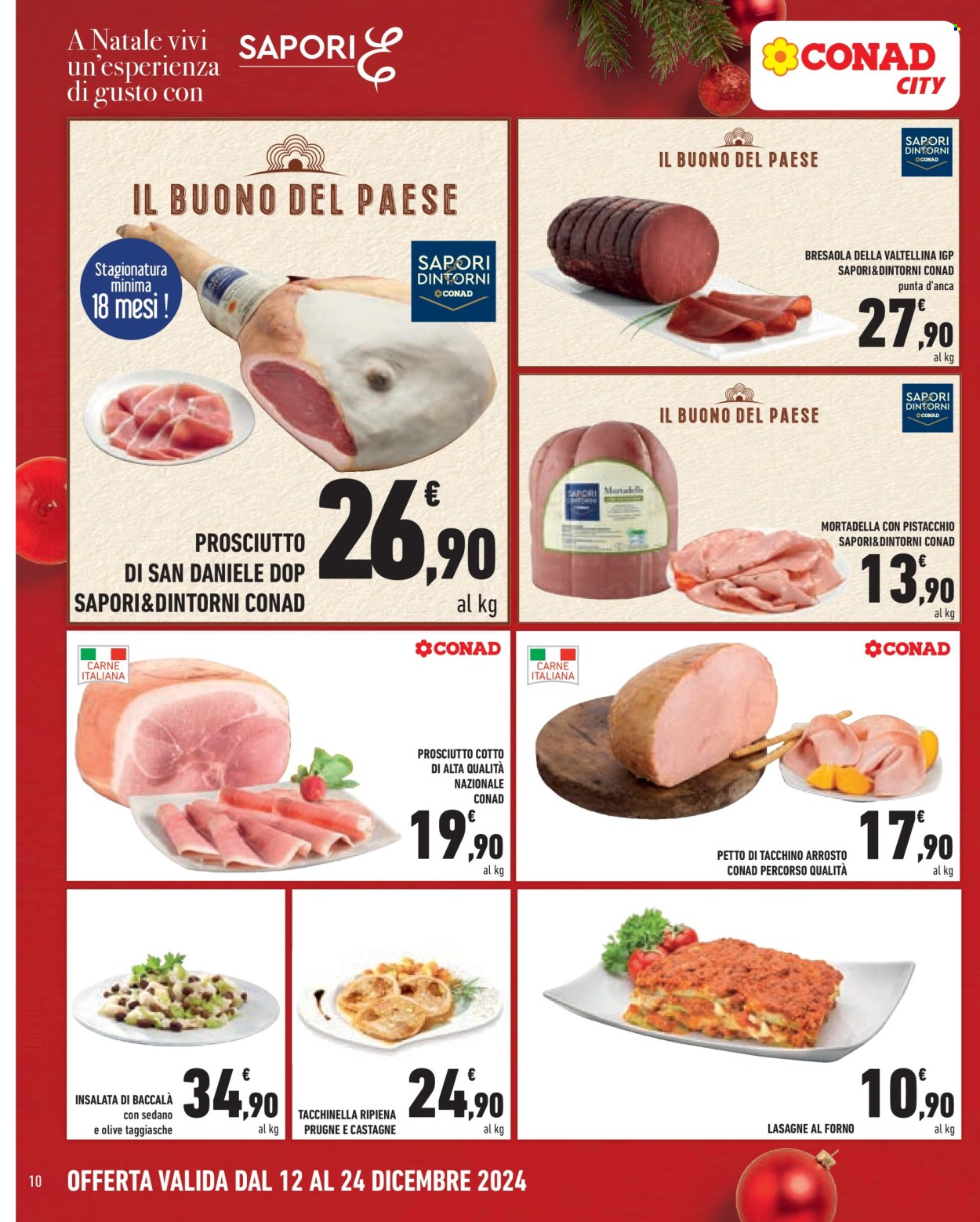 Volantino Conad City - 12/12/2024 - 24/12/2024. Pagina 10