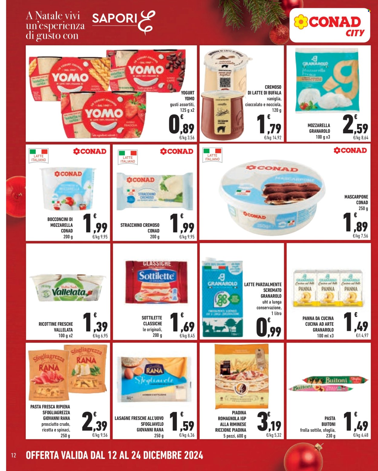 Volantino Conad City - 12/12/2024 - 24/12/2024. Pagina 12