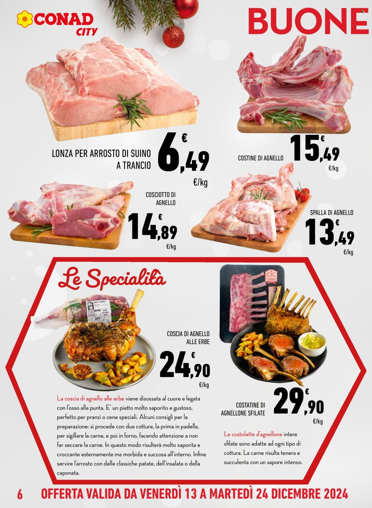 Volantino Conad - 13/12/2024 - 24/12/2024. Pagina 6