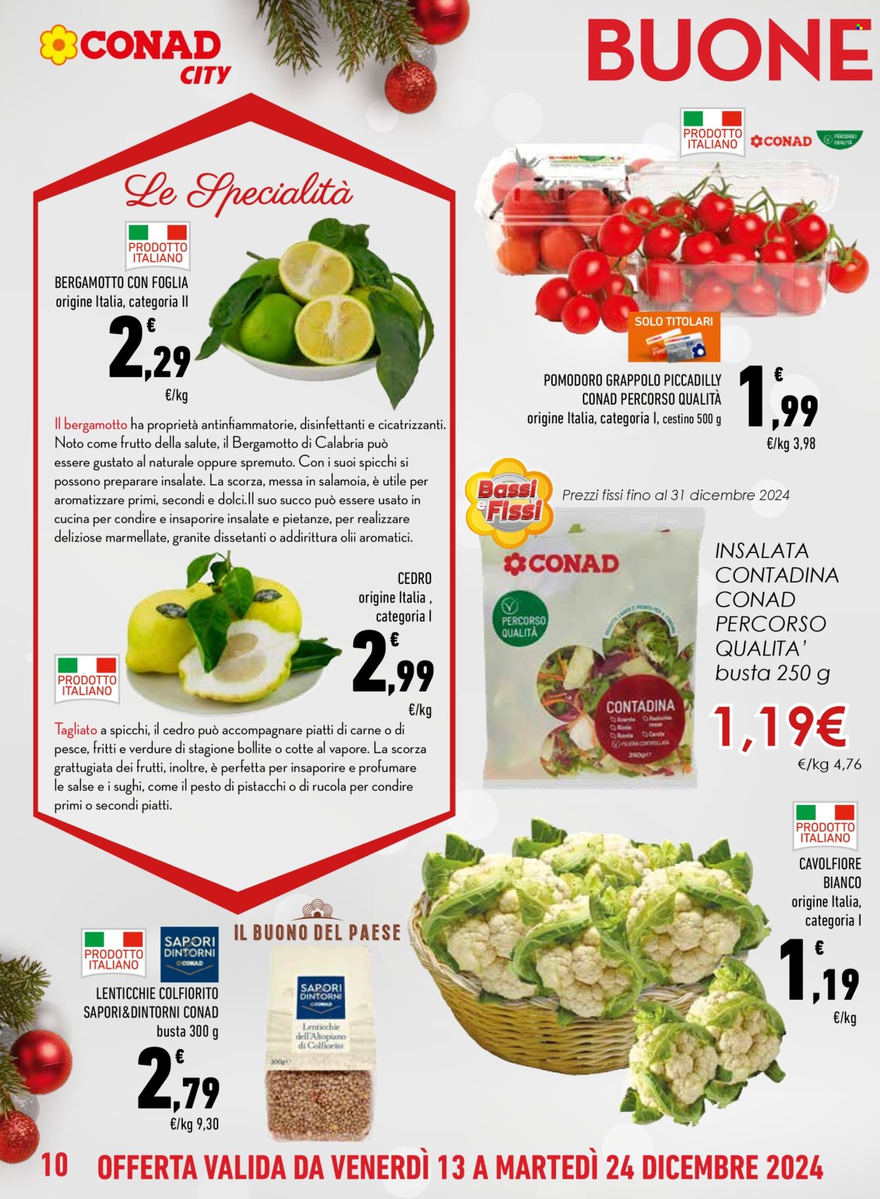 Volantino Conad - 13/12/2024 - 24/12/2024. Pagina 10