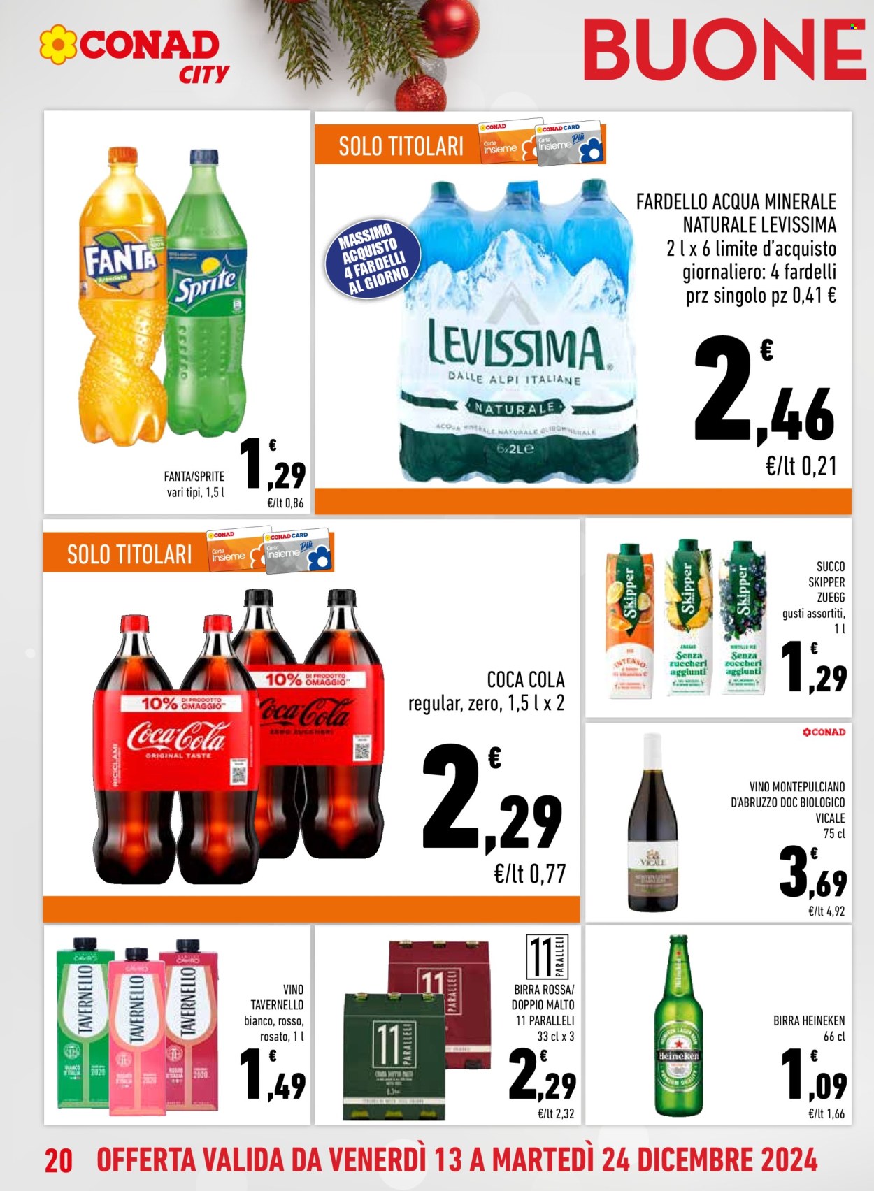Volantino Conad - 13/12/2024 - 24/12/2024. Pagina 20