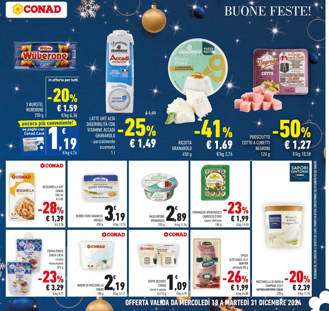 Leták Conad - 18.12.2024 - 31.12.2024. Strana 19