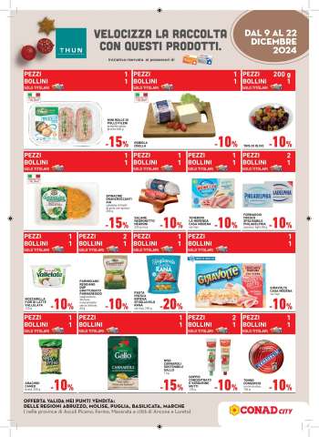 Volantino Conad - 9/12/2024 - 22/12/2024.