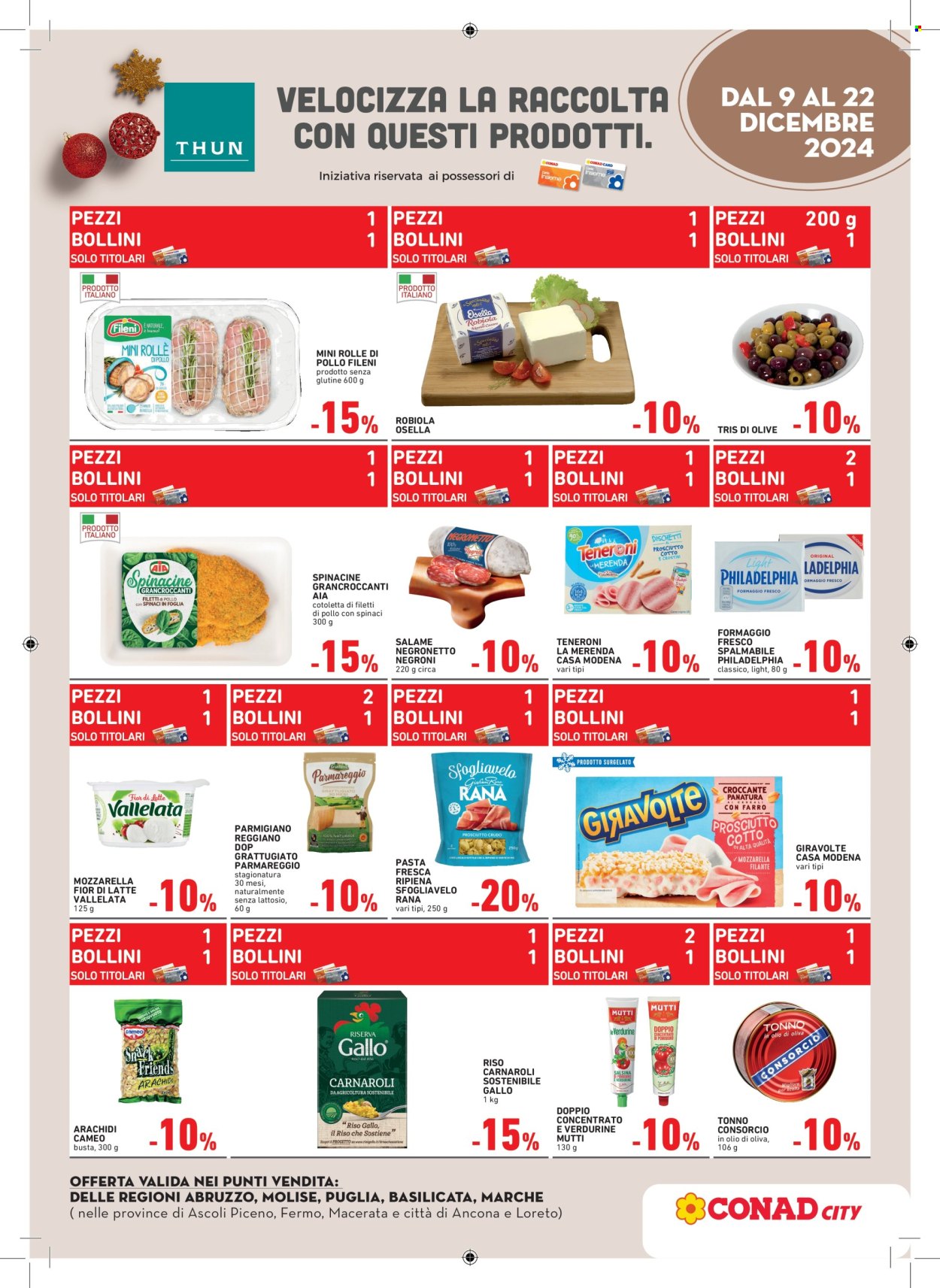 Leták Conad - 9.12.2024 - 22.12.2024. Strana 1